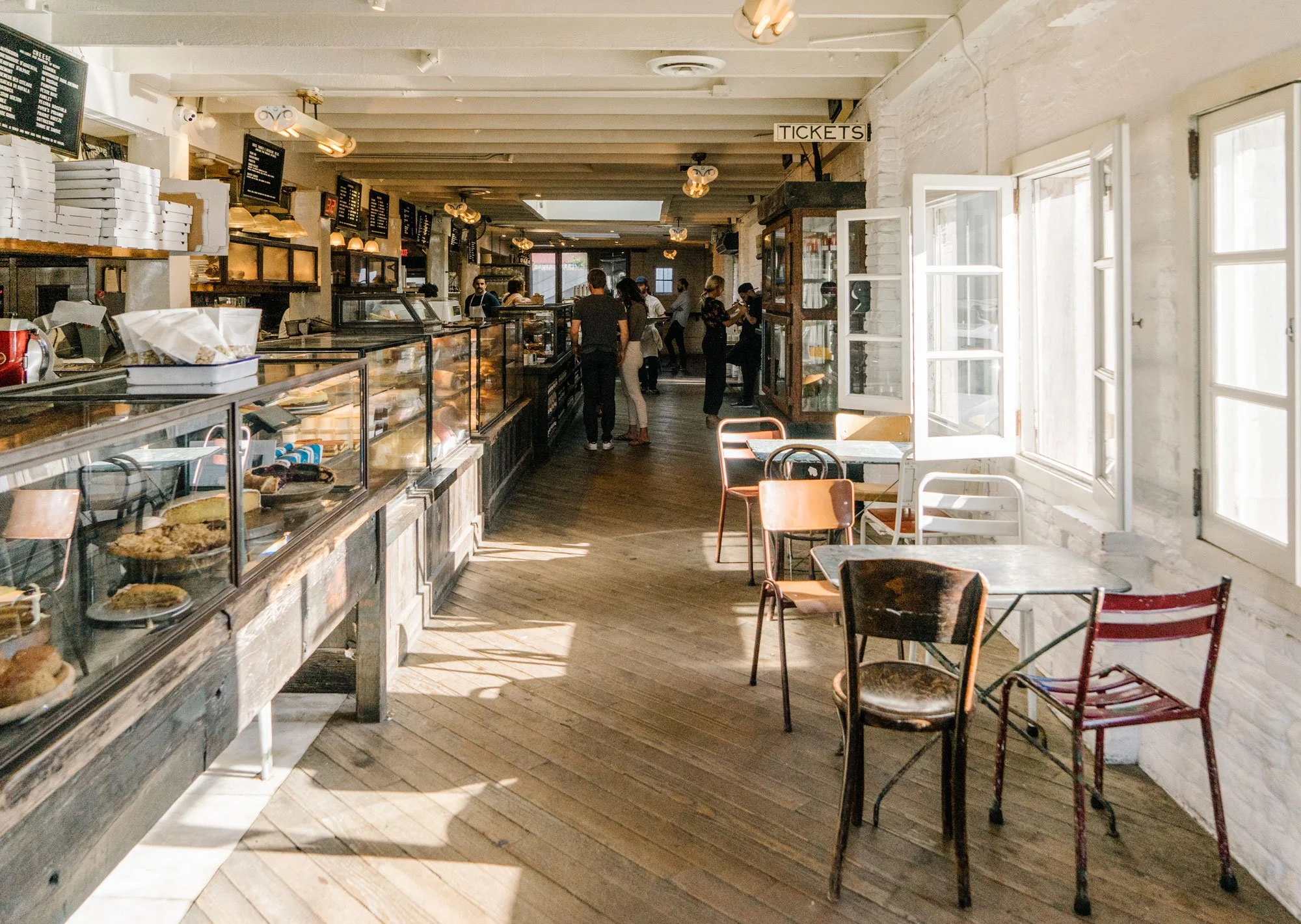 Gjelina restaurant in Venice, California for lunch