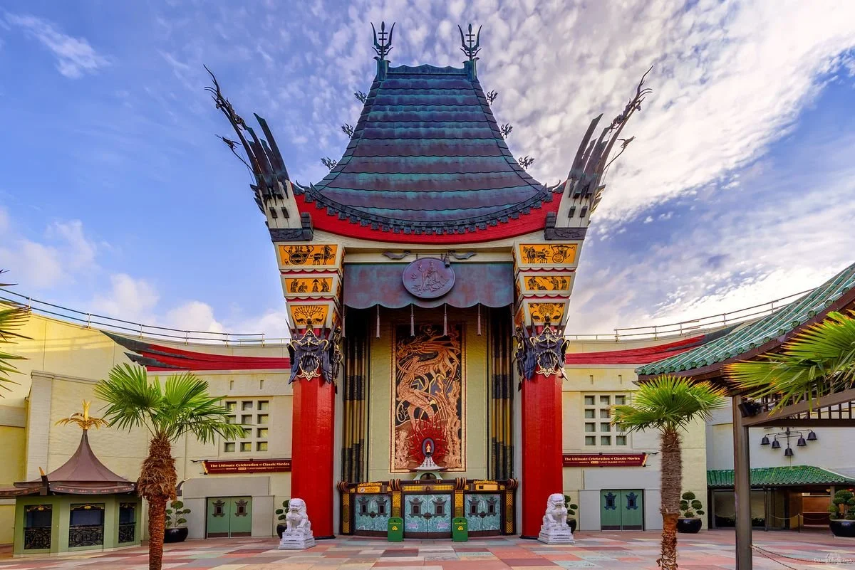 TCL Chinese Theatre aesthetic Los Angeles, California