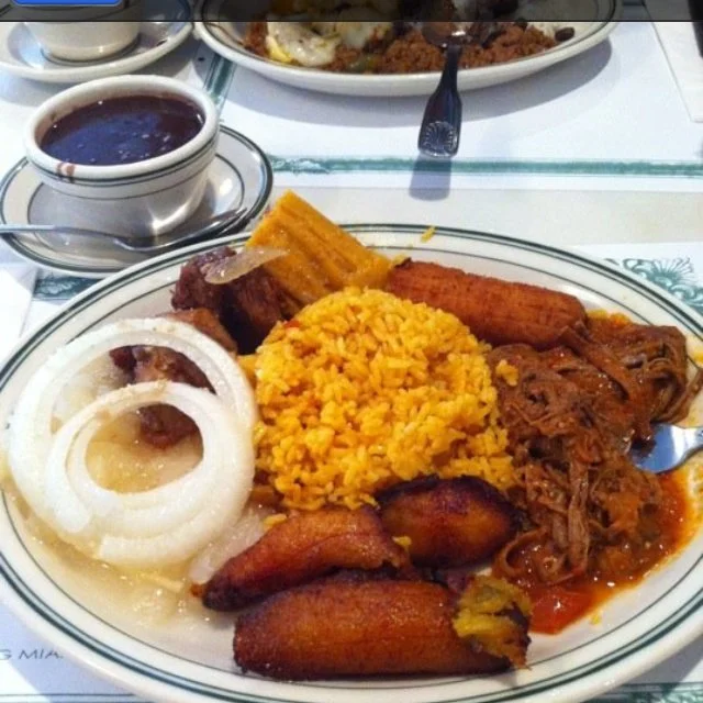 Classic Cuban Cuisine from Versailles in Miami, Florida
