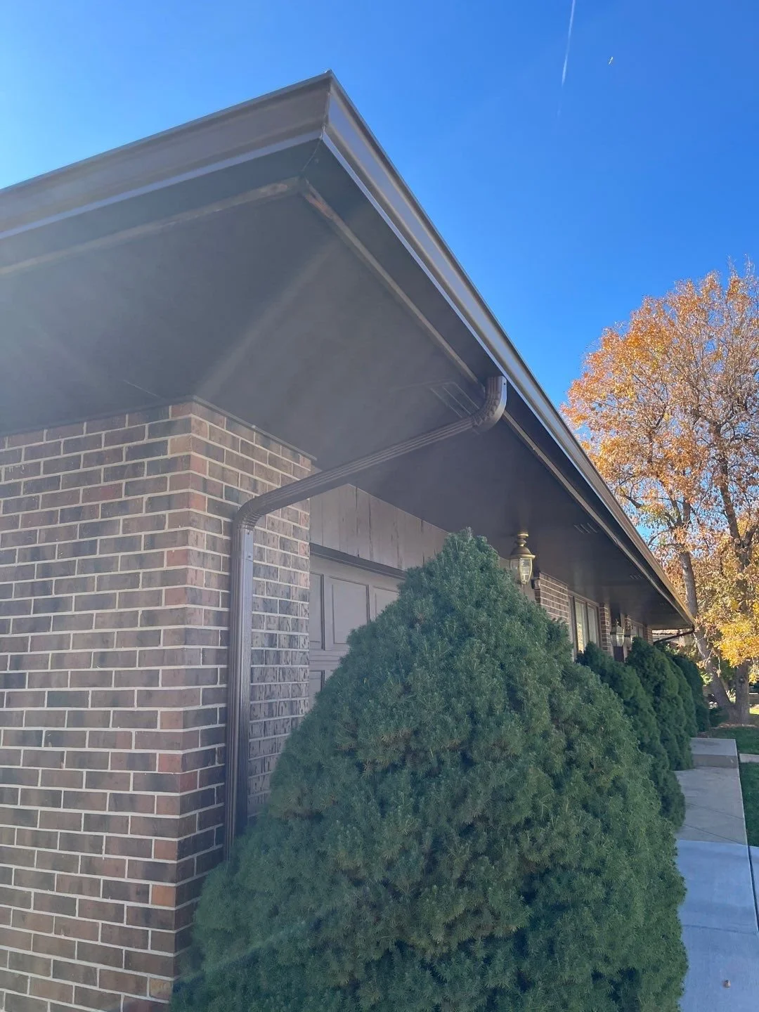 Gutters With Hand-Cut Miters in Denver.JPG