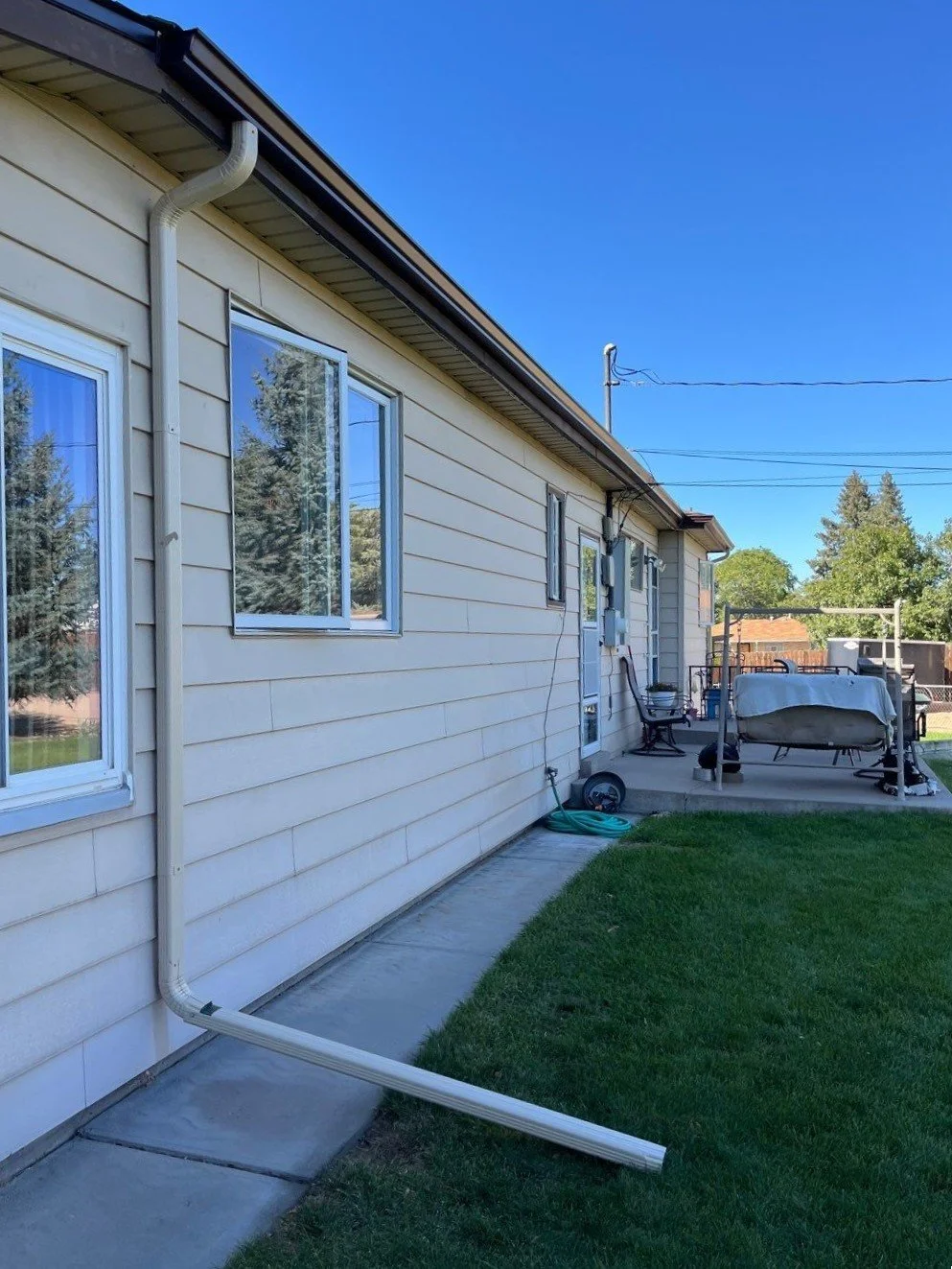 commerce-city-co-white-gutter-and-downspout-extension.jpg