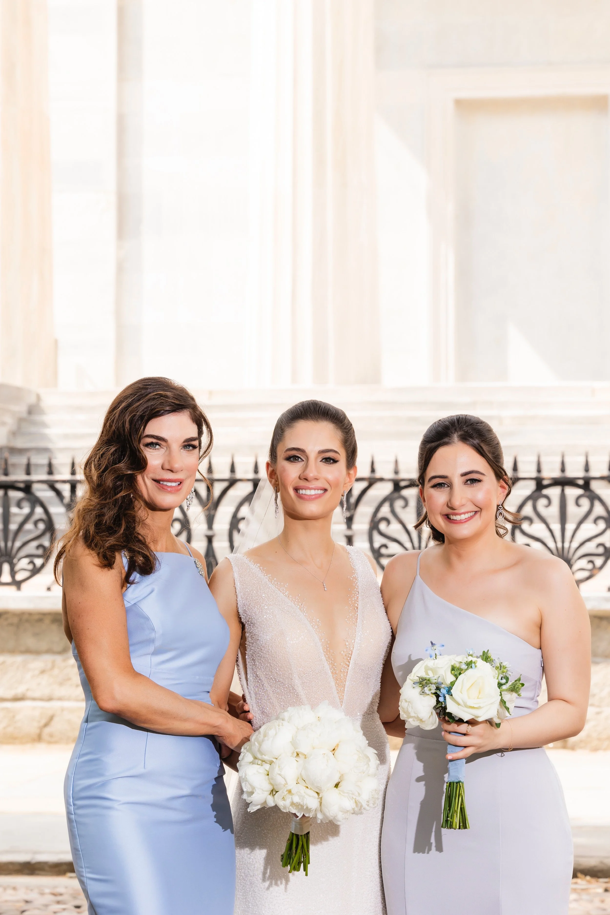 Bride and bridal party