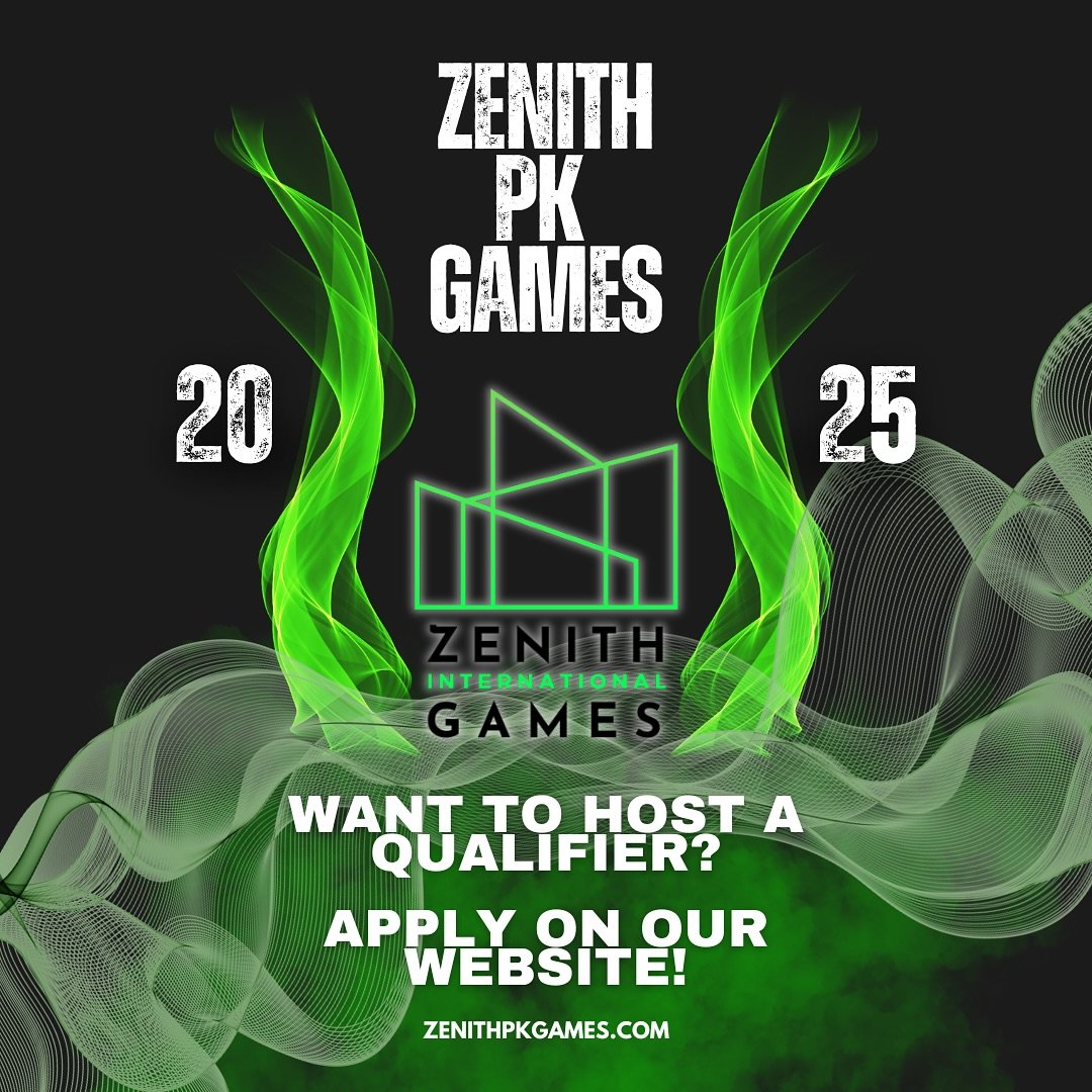 Ready for the 2025 Zenith International Games season?! 
Join the movement and host a qualifier this season! 
Apply on our website!