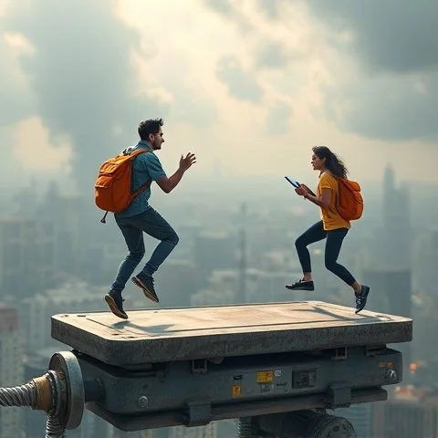 The Platform Hopping Problem