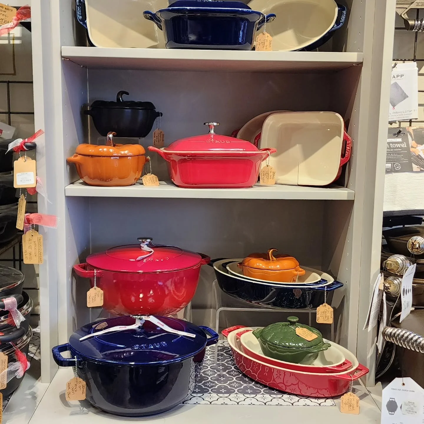 Now in Store: Select Staub Cookware! 

We&rsquo;re excited to share that we now carry a curated selection of Staub cookware&mdash;and more is on the way!

These French-made cast iron and ceramic pieces are perfect for everything from cozy fall stews 