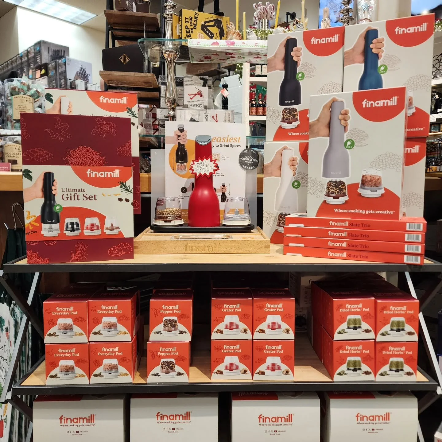 🎁 Still searching for the perfect gift? Don&rsquo;t miss the Finamill Ultimate Gift Set&mdash;regularly $139.99, now just $99.99!

PLUS, our shelves are fully stocked with everything you need for your holiday baking:

✔️ Sheet pans, including our NE