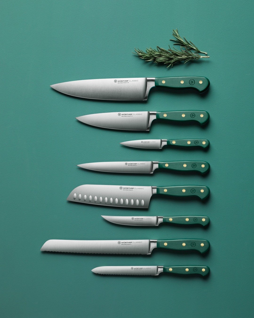 Meet Fresh Rosemary, the newest addition to W&Uuml;STHOF&rsquo;s Classic Color Series 🌿✨

Aromatic and soothing, this deep, natural green is inspired by sunlit herb gardens, warm stone patios, and outdoor garden parties. It invites you to prepare fr