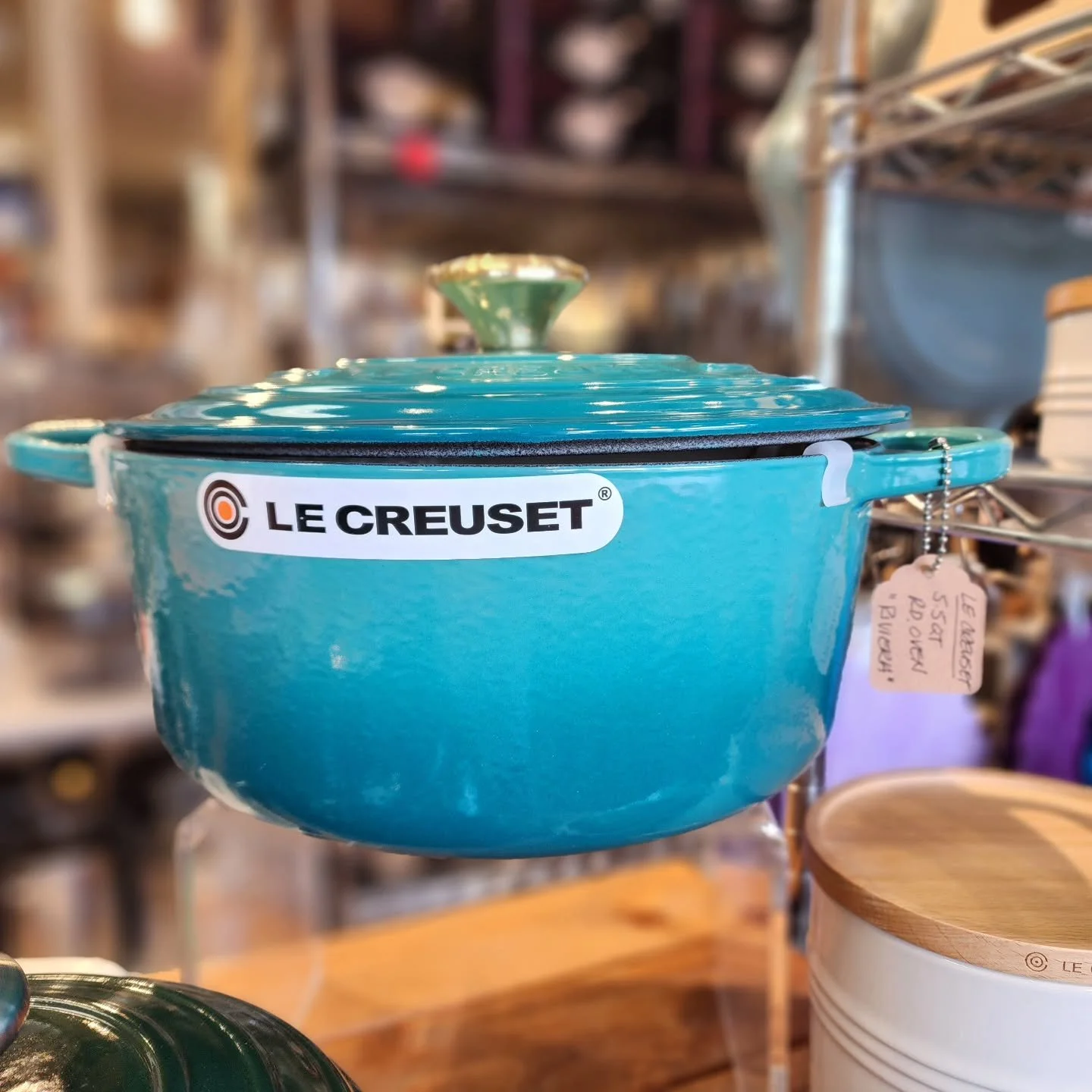 💙 Meet Riviera 🩵

A fresh new Le Creuset color that feels like spring&mdash;bright, easy, and really pretty in the kitchen 😍

It&rsquo;s the kind of color that makes you want to cook something simple and beautiful&hellip; and leave it out on the s