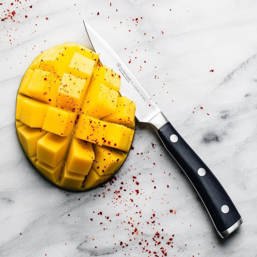Mango season is here ☀️🥭

Sweet, juicy, and perfect for everything from smoothies to homemade salsa, fresh mango is one of summer's best treats. The tricky part? Getting around that pit.

Here's how to make it easier with a sharp, controlled blade l