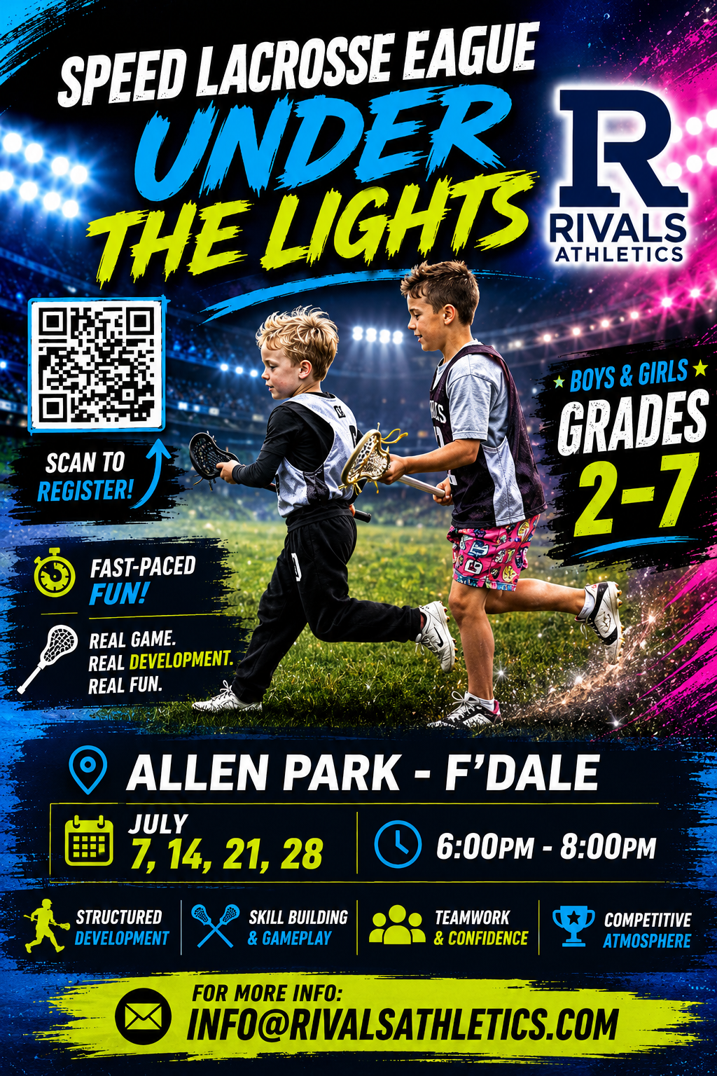 Rivals July Speed Lacrosse League