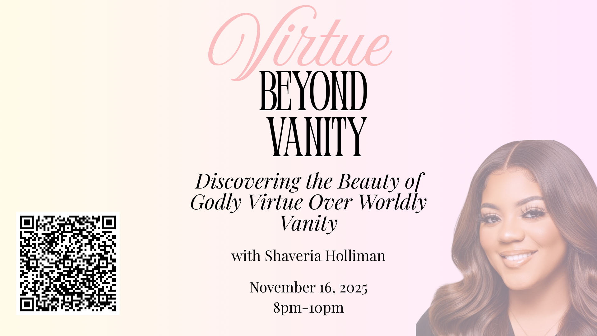 Virtue Beyond Vanity: Discover True Beauty & Confidence from Within