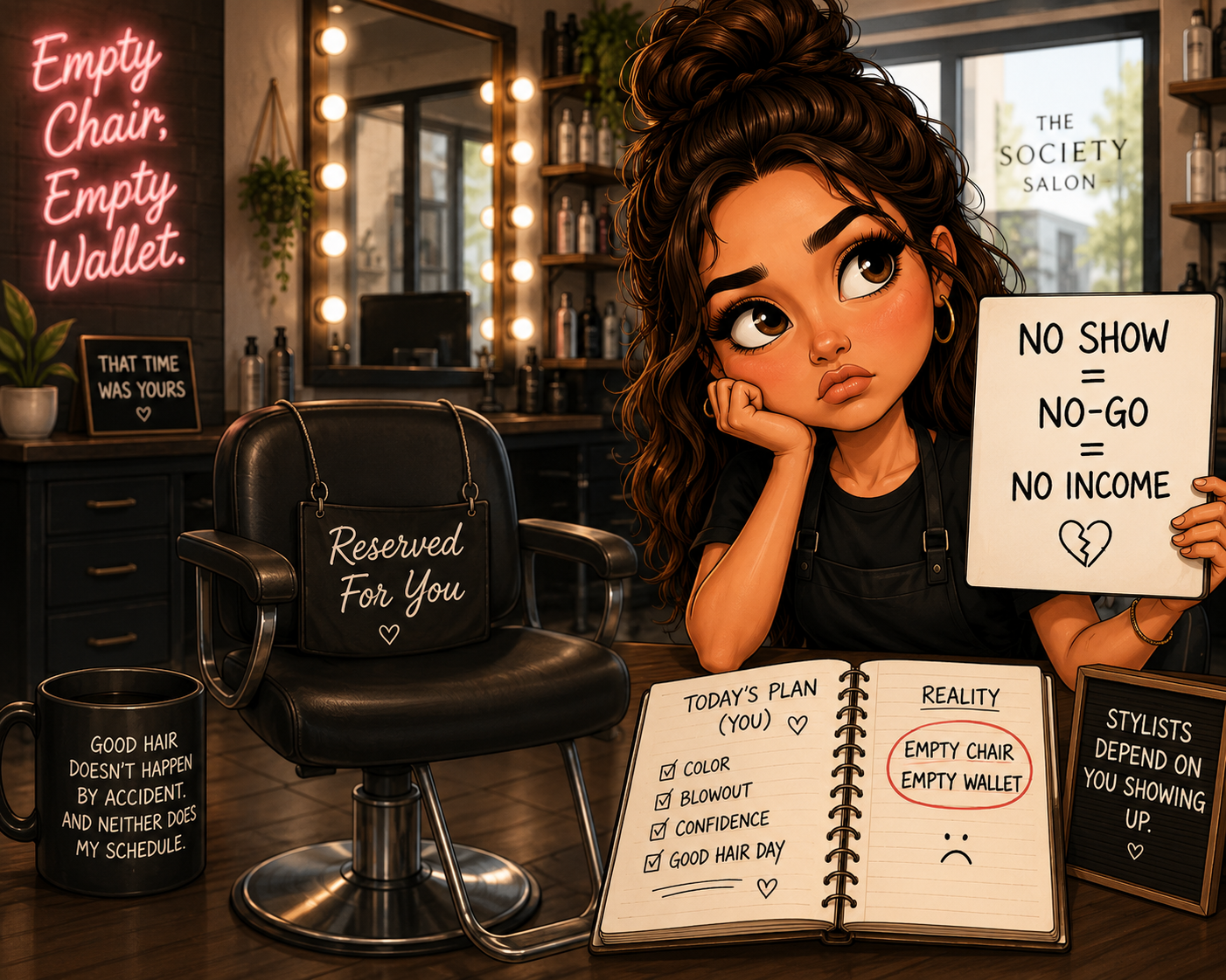 The Empty Chair: What a No-Show Really Costs