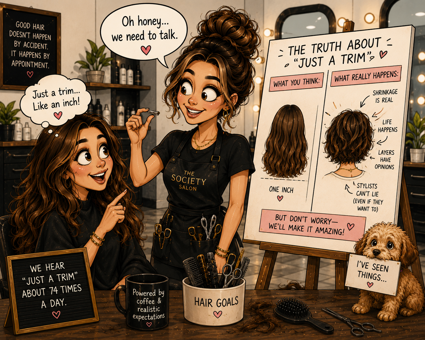 Stylist Confessions: The "Just a Trim" Conversation