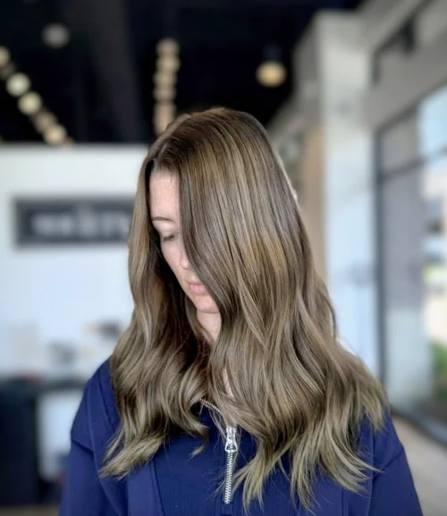Hair work by stylist