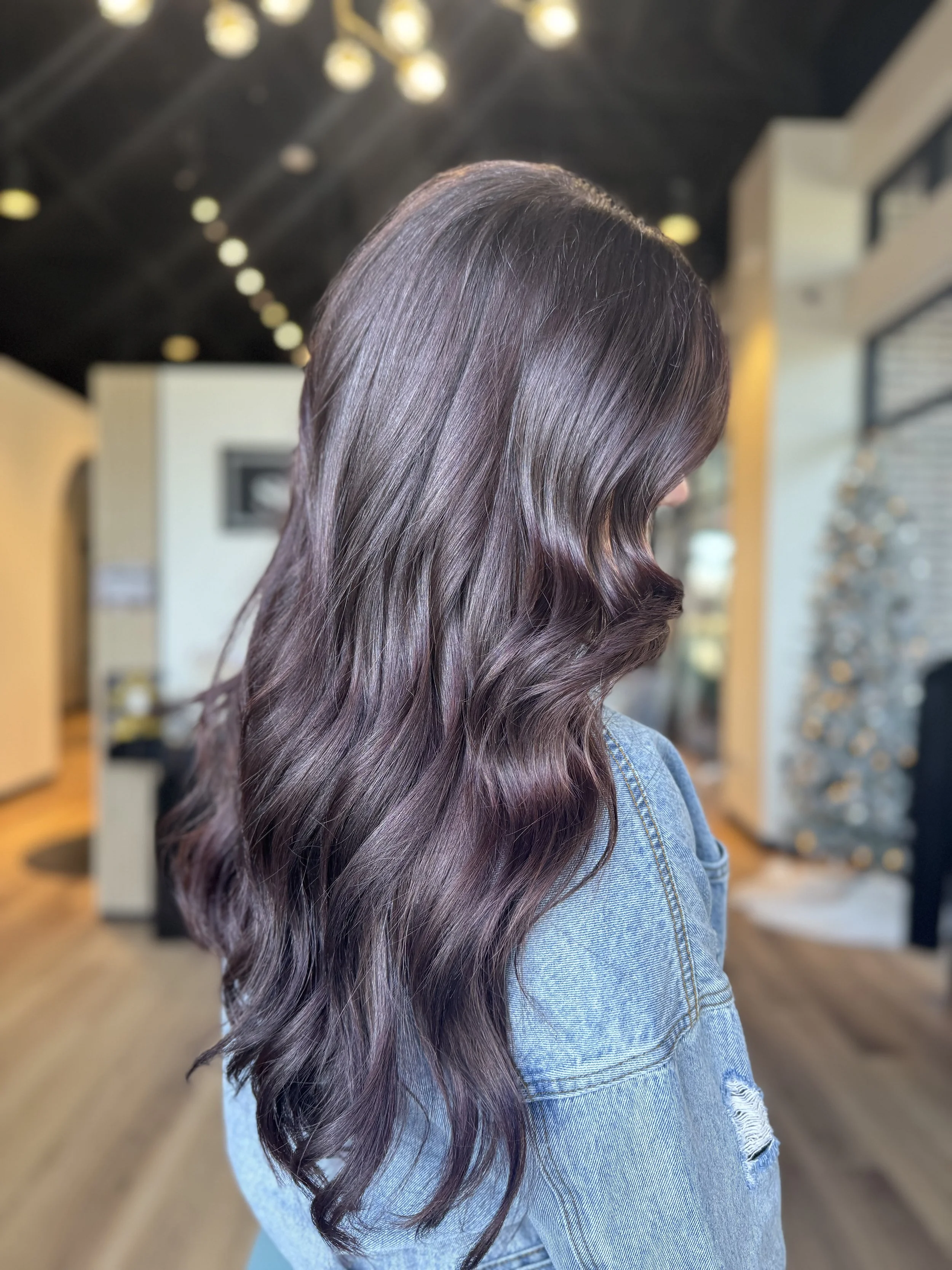 Hair work by stylist