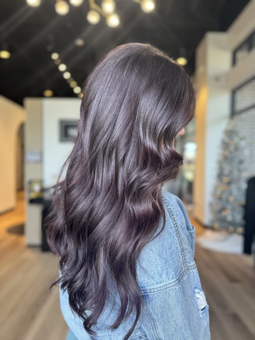 Hair work by stylist