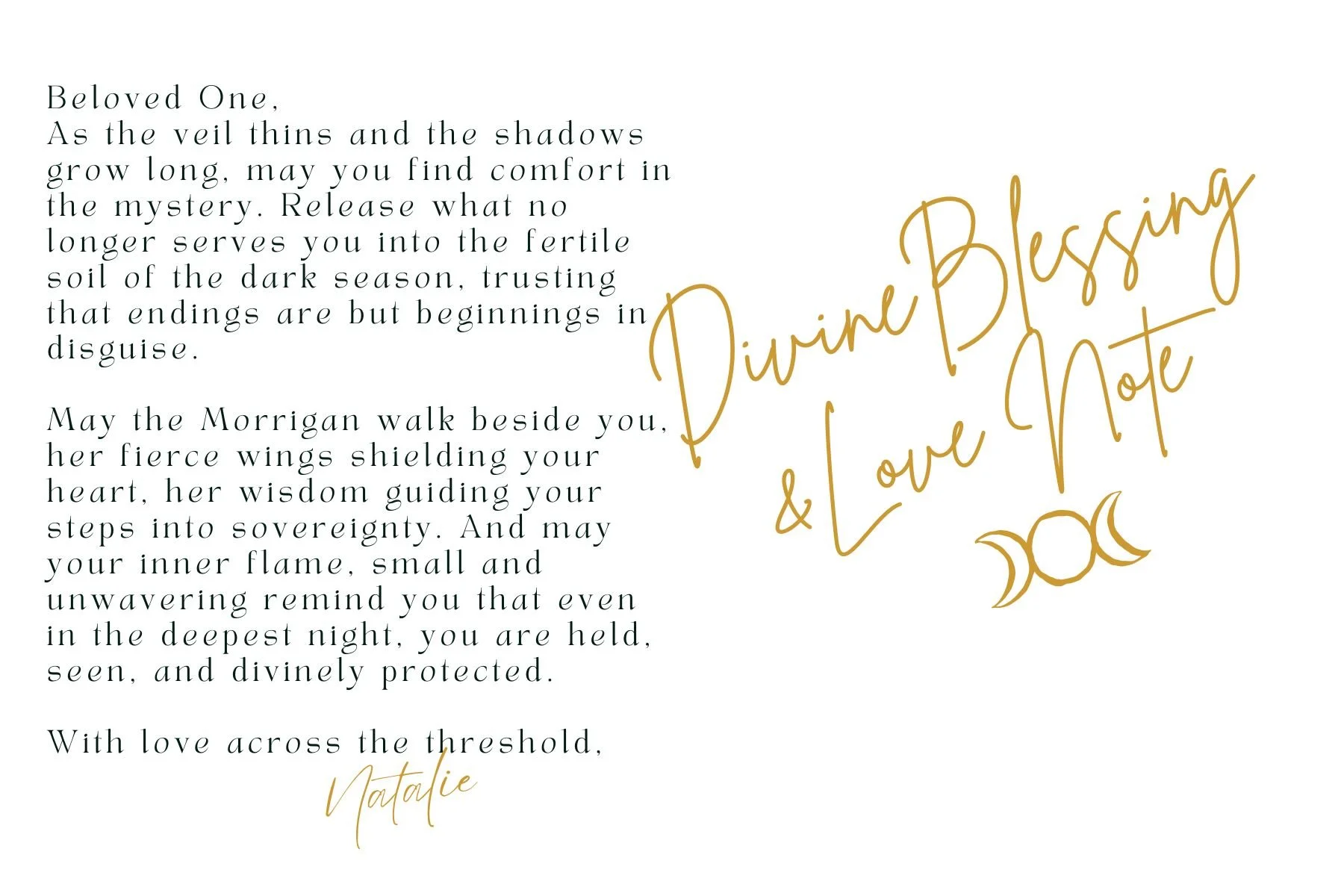 Samhain Blessing