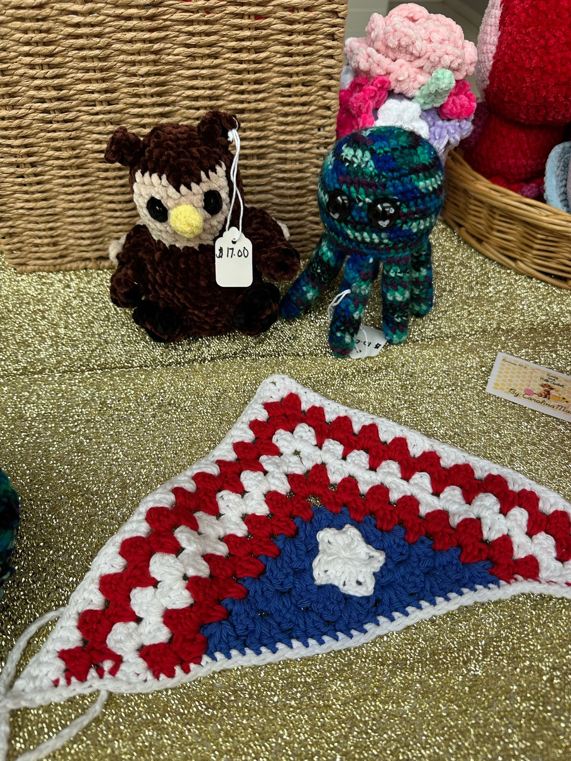 Puerto Rican flag bandanna
