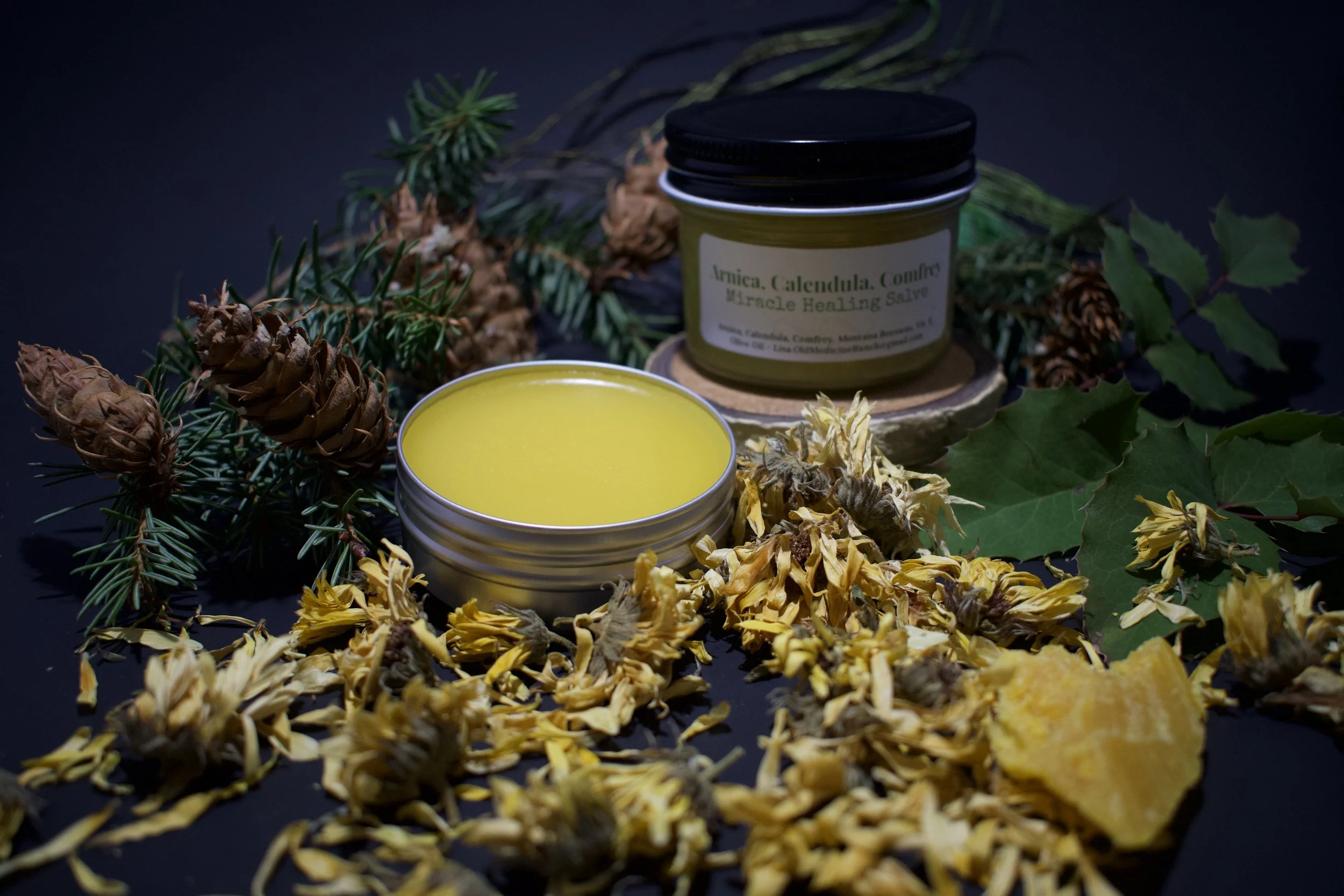 Miracle Healing Salve (Arnica, Calendula & Comfrey)