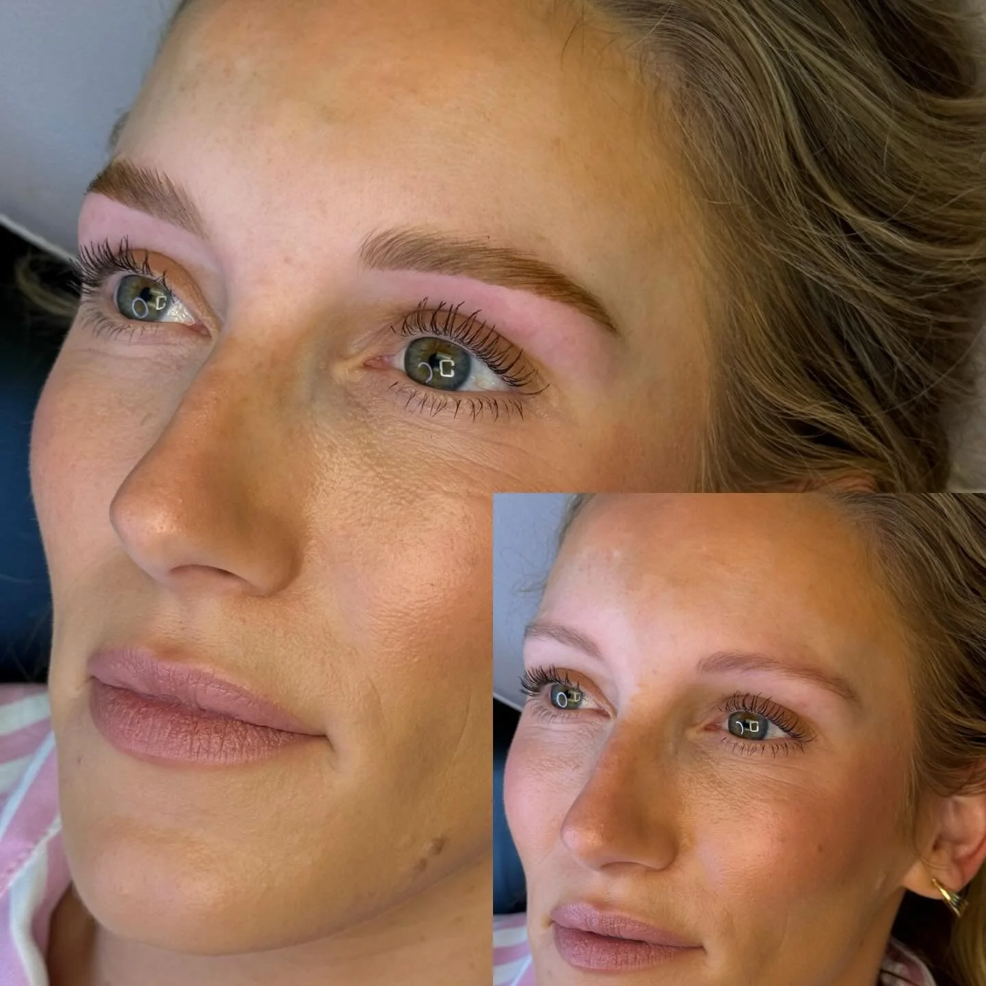 The fluffy brow we all crave! Waking up like this should be illegal. Gorgeous! #BrowLamination #BrowsOnPoint #FluffyBrows #BrowGoals #LaminatedBrows