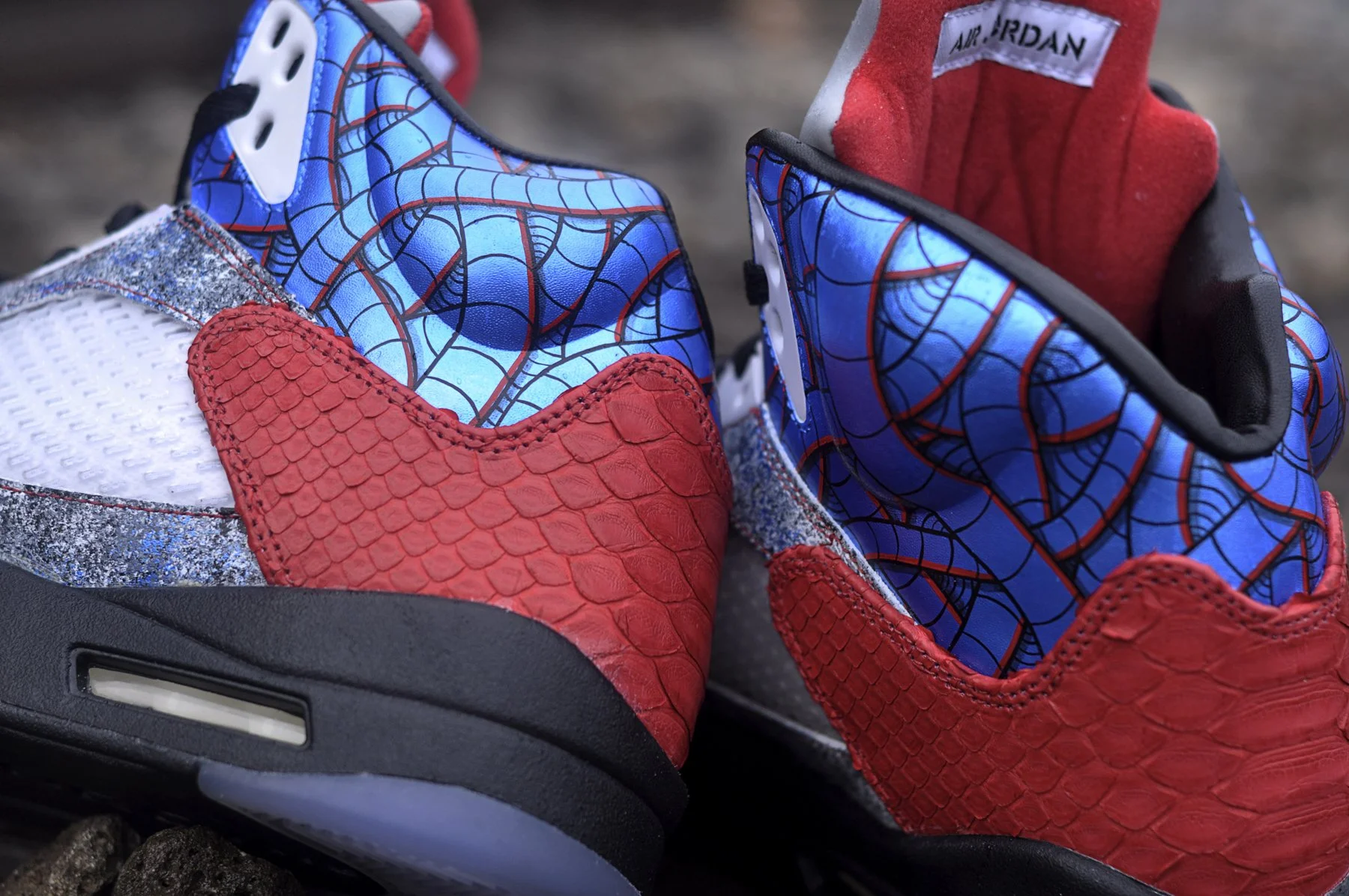 Custom Sneakers by Sekure D in collaboration with JBF Sneakers