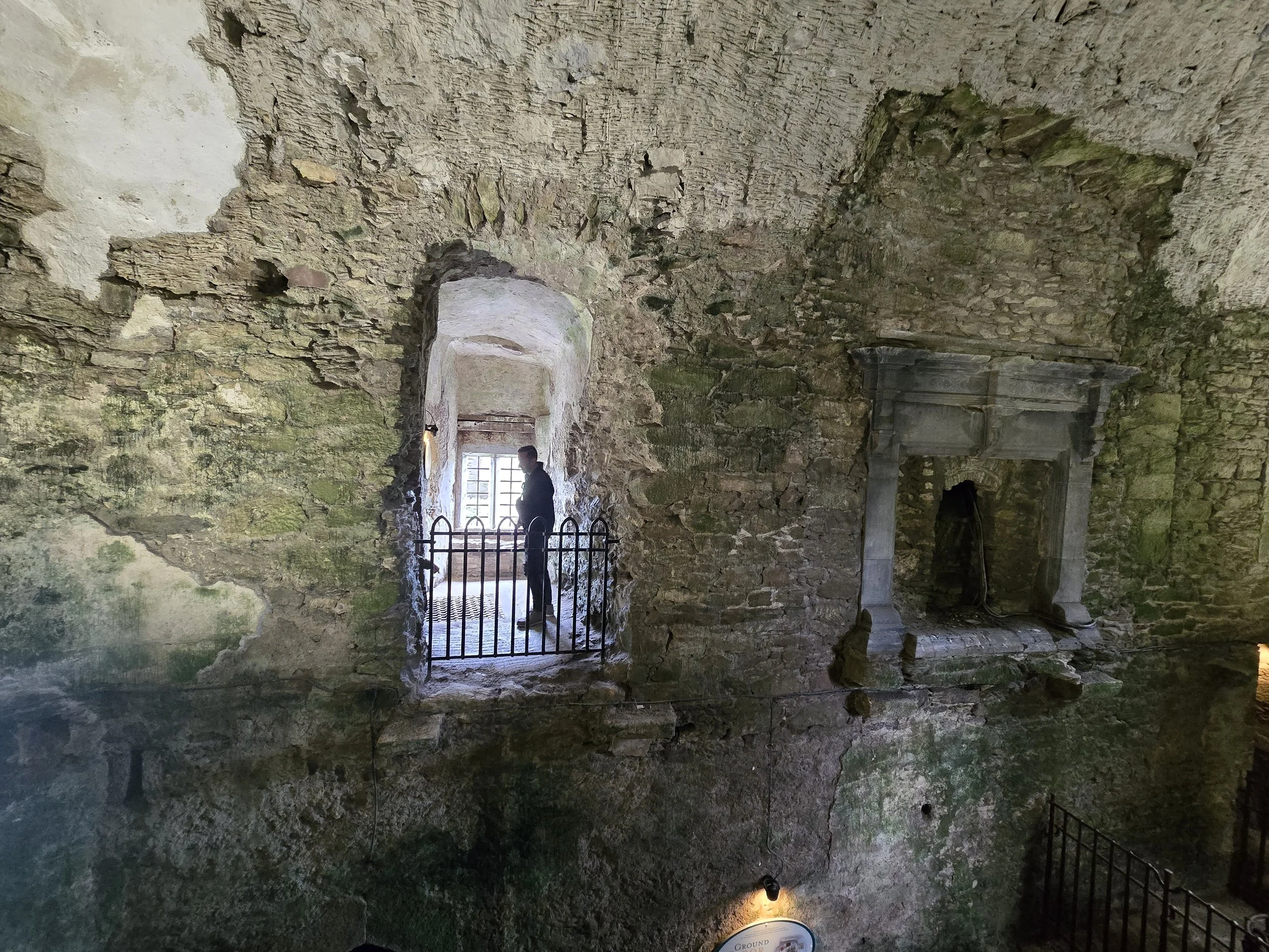 Fireplace in the soldier's area