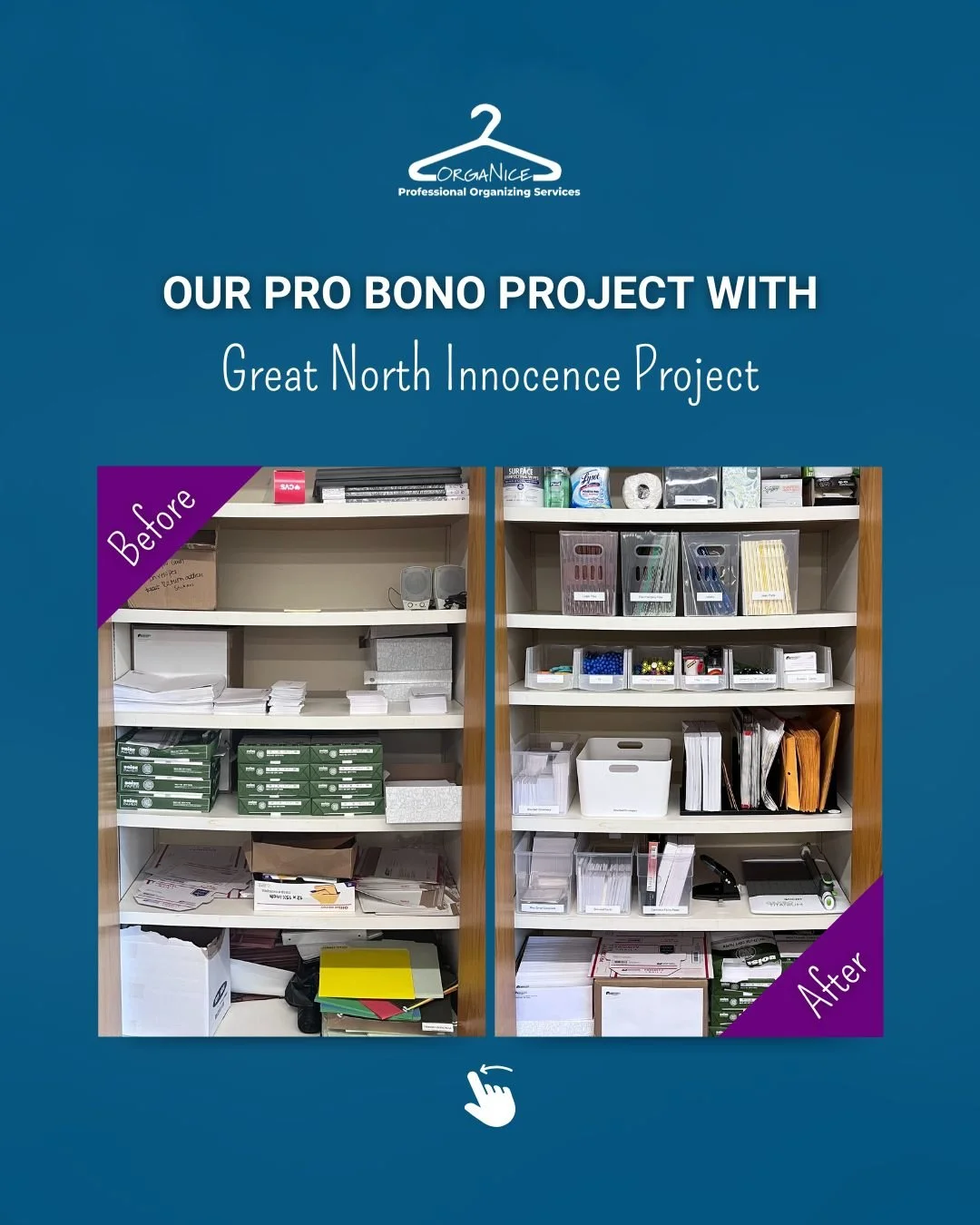 This project meant a lot to us ❤️

We partnered with @&zwnj;greatnorth_ip, an incredible nonprofit working to exonerate the unjustly convicted.

Being able to support their mission through what we do best was such an honor. 🙏

We helped transform th