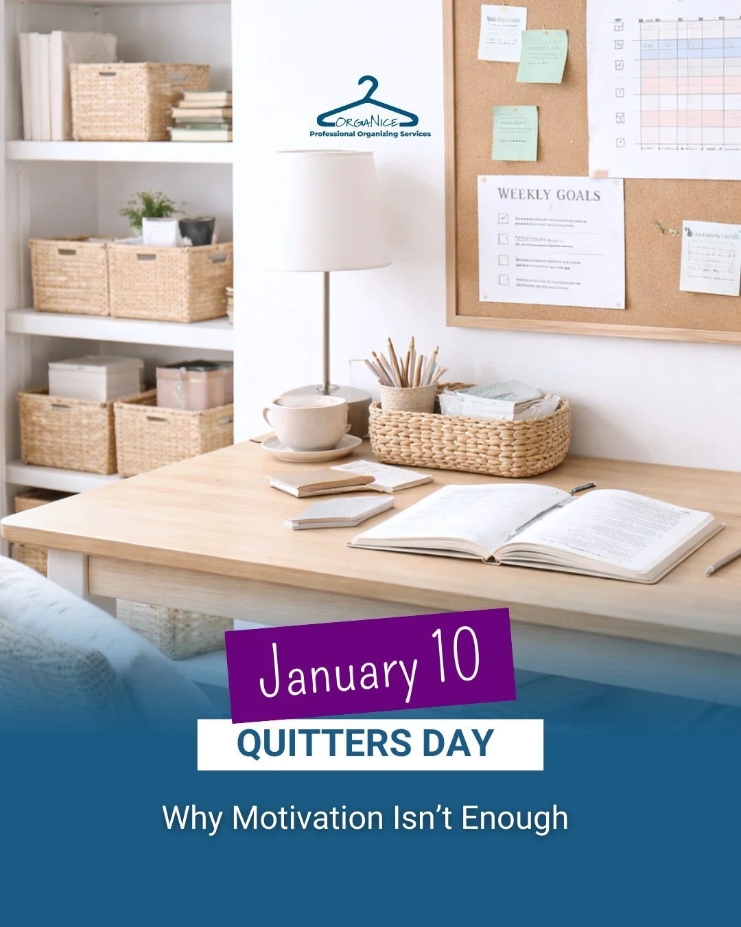 Around January 10, many people hit what&rsquo;s often called Quitters Day.

But don&rsquo;t worry. That doesn&rsquo;t mean you failed.

It means motivation is doing what it always does: fading.

Motivation is great for getting started, but it&rsquo;s