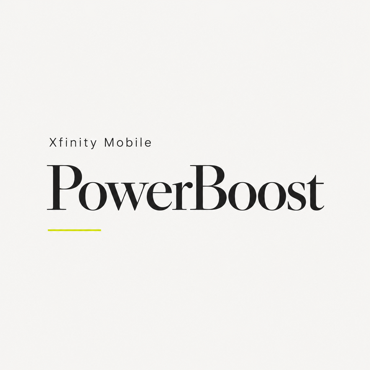 Xfinity mobile powerboost