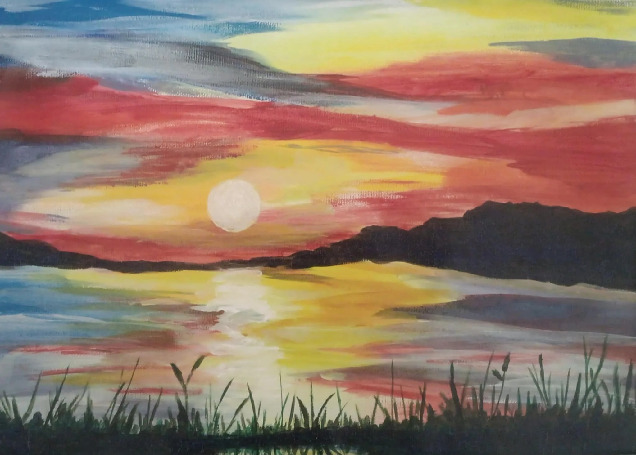 Sunset on the Lake