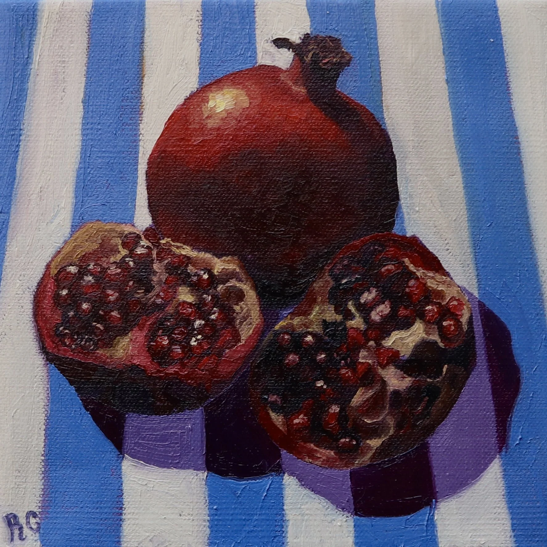 Striped Pomegranate