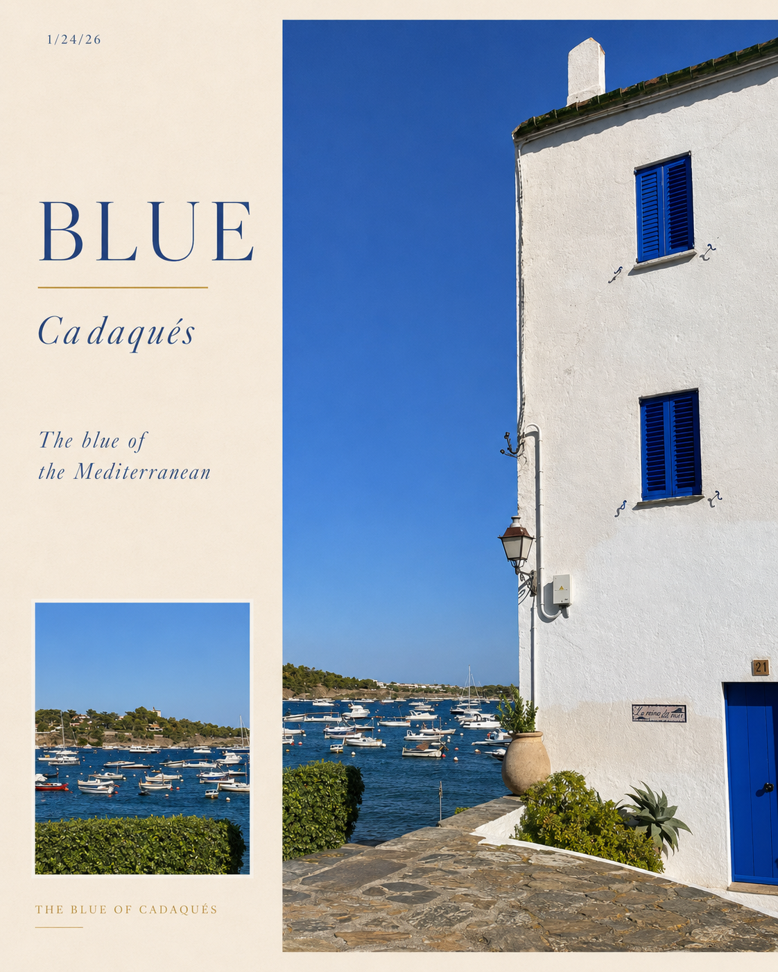 The Blue of Cadaqués