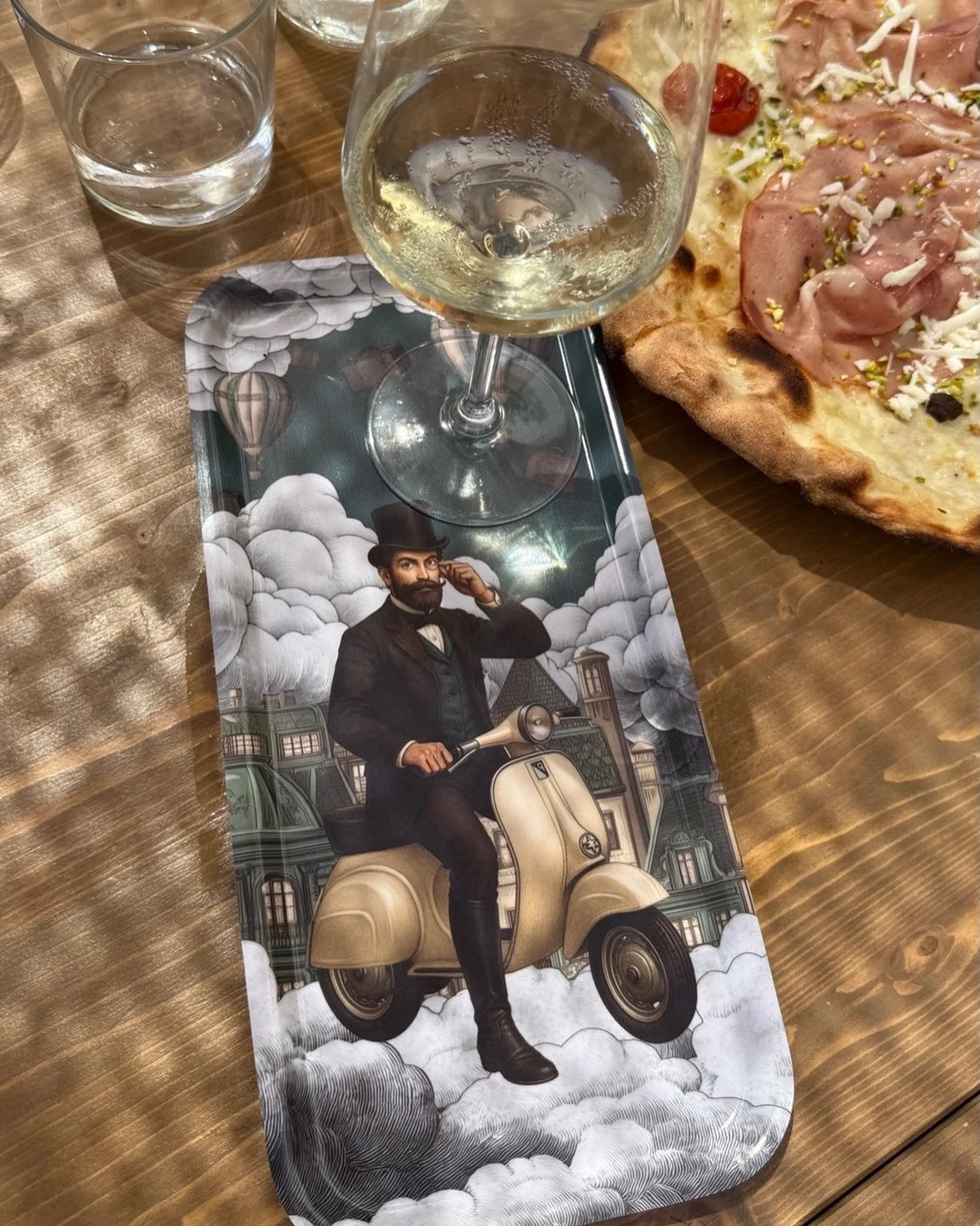 A perfect summer beginning in Puglia &mdash; Italian pizza, crisp white wine, and the art of serving with BONTARIA. ✨