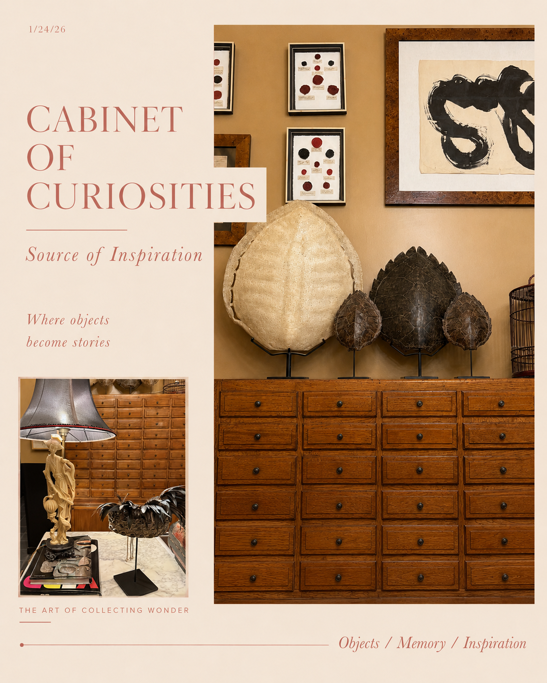 Cabinet of Curiosities: Objects That Create New Worlds