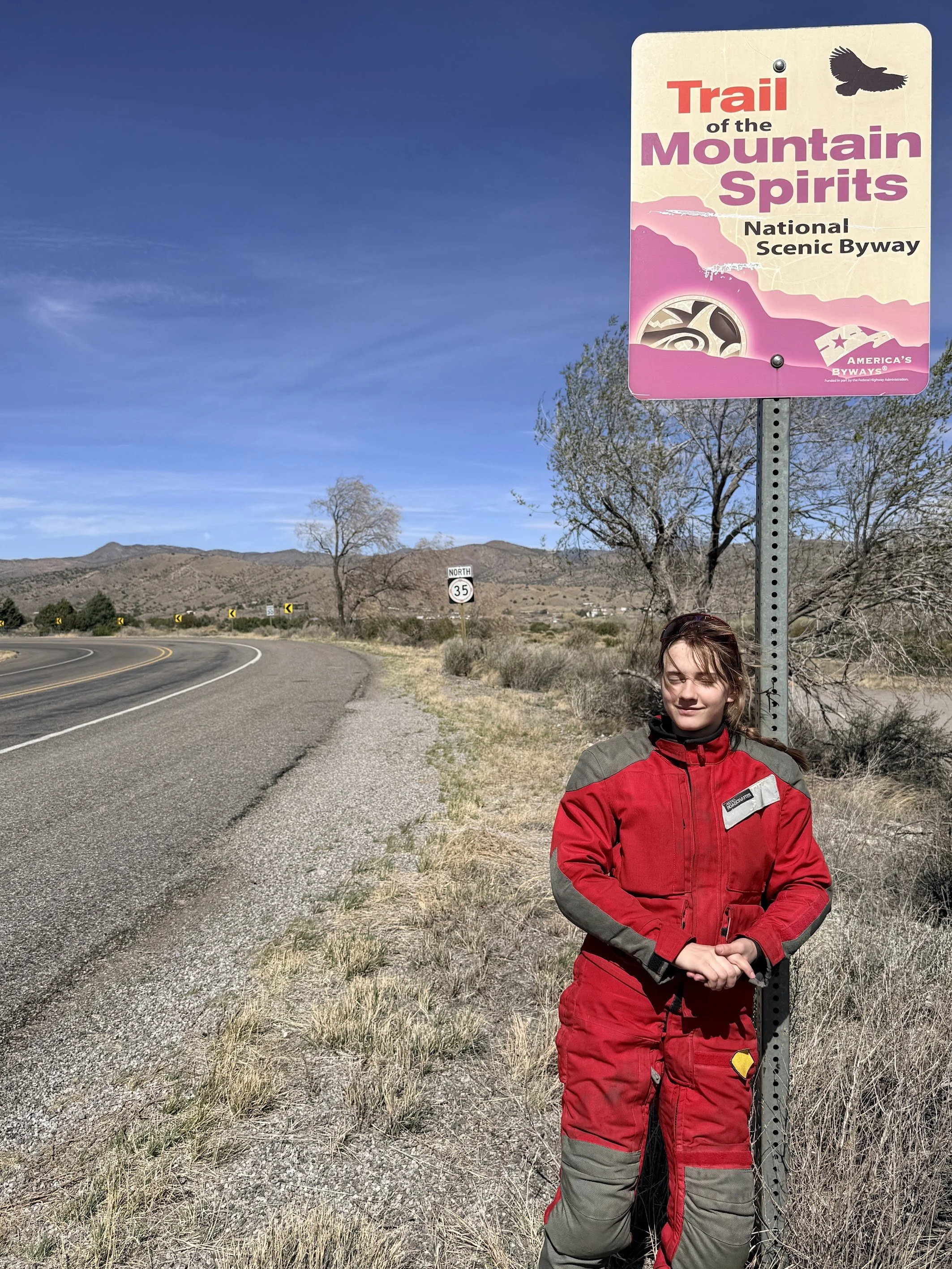 Decisions...decisions - add an extra hour on the NM-35/NM-15 loop at Mimbres or straight into Silver City - I'm so glad we opted for the longer route. 