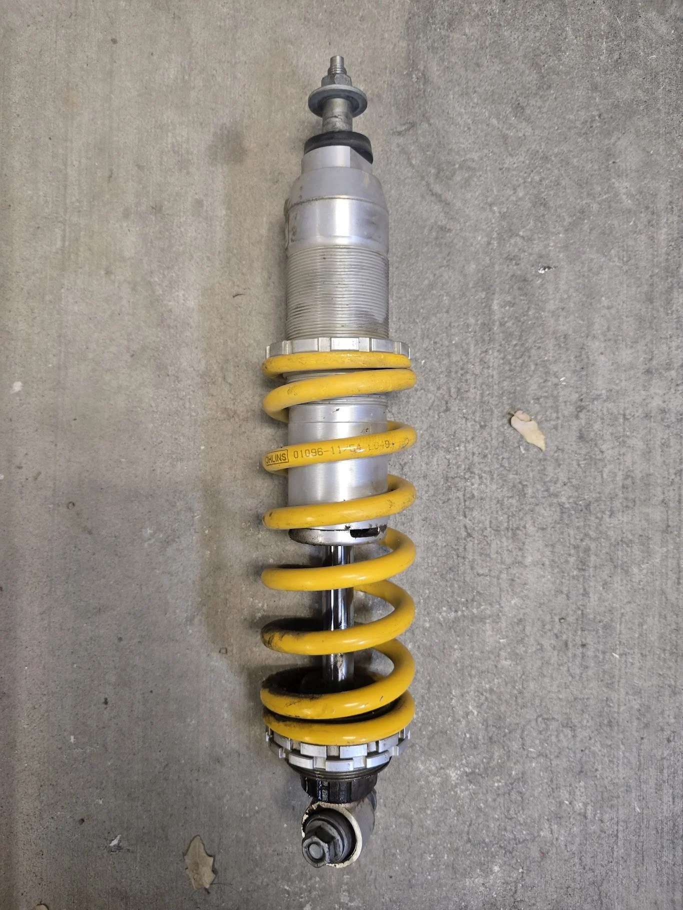Both front and rear shocks were sent to Ohlins for complete rebuilds. 