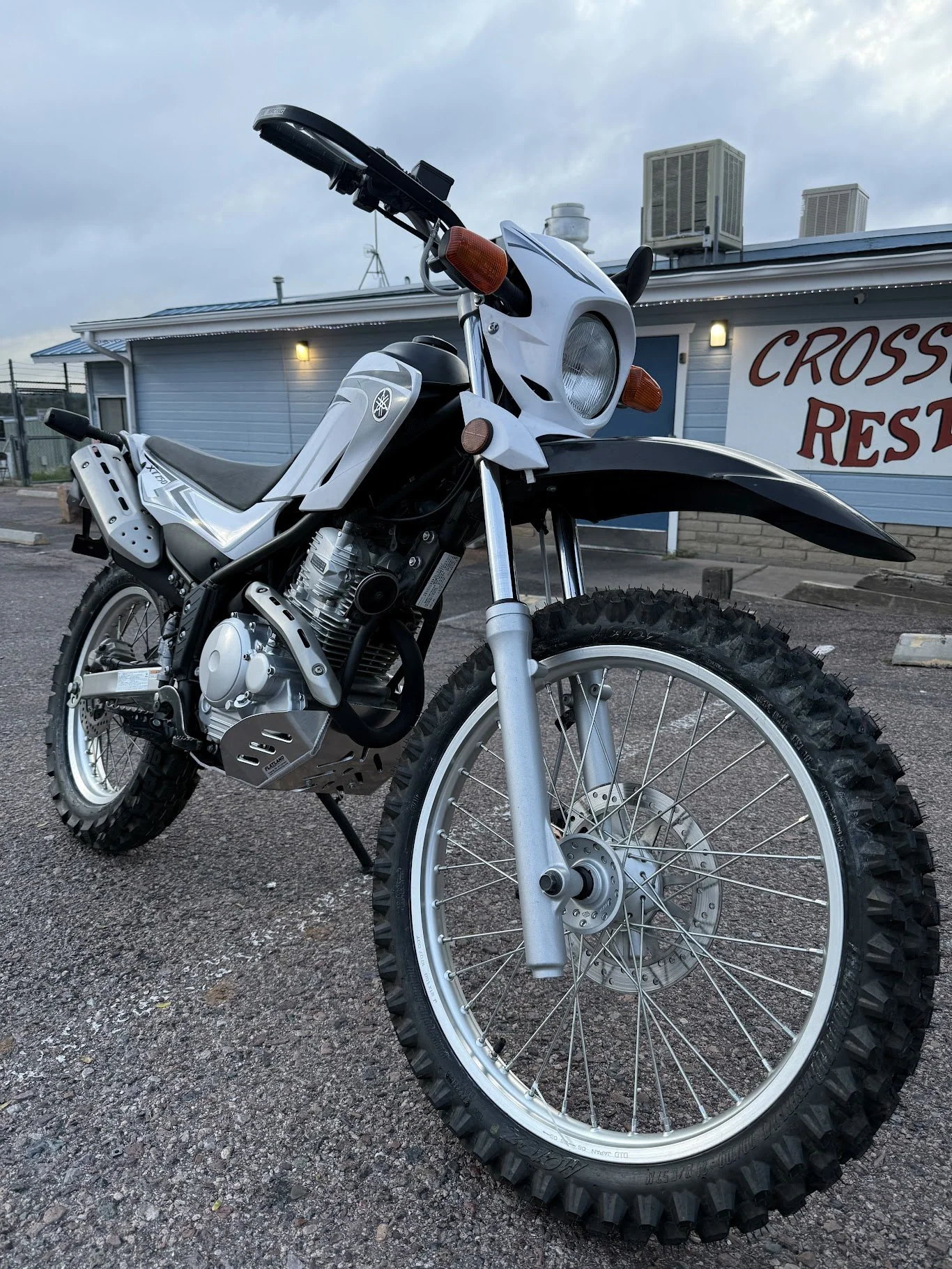 Those tires look mean! Really loving the look of the bike. But there is work to be done still.