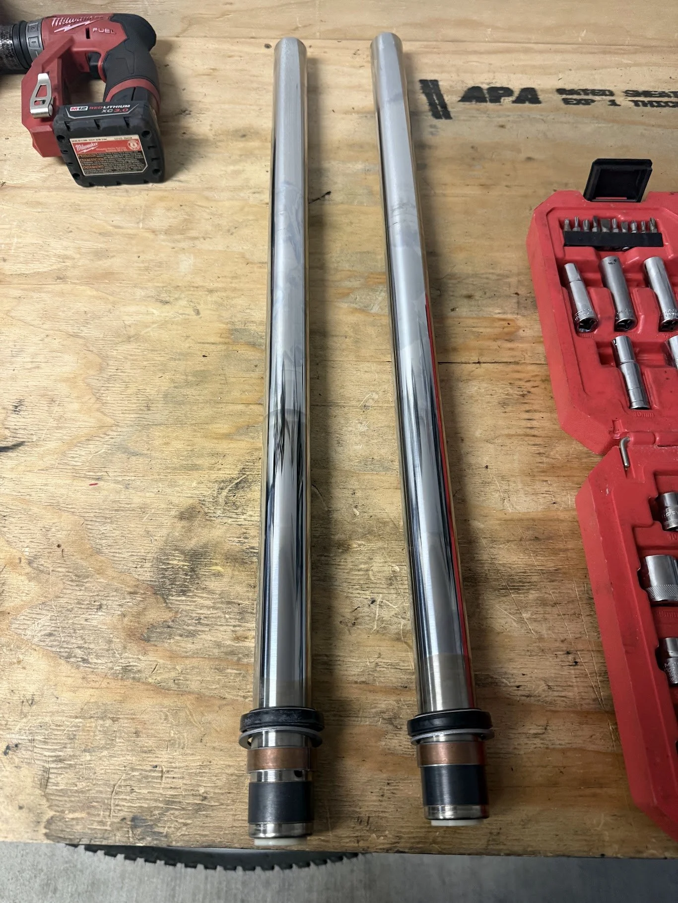 New bushings, seals, and covers on & ready to go! 