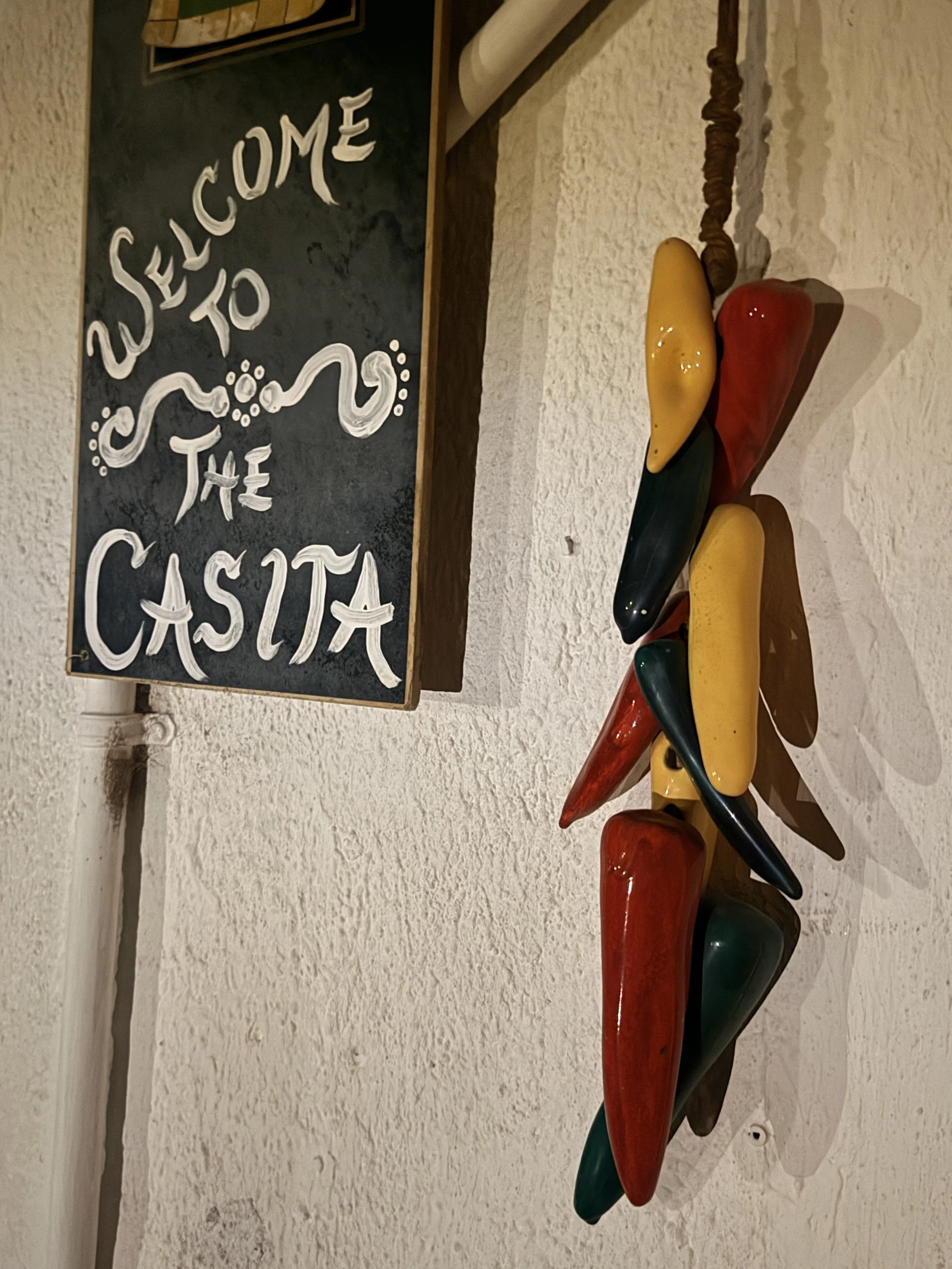 A small attached but contained apartment with two nice beds, a wood burning stove, a kitchen, and plenty of room to stretch your legs. A very nice place. 