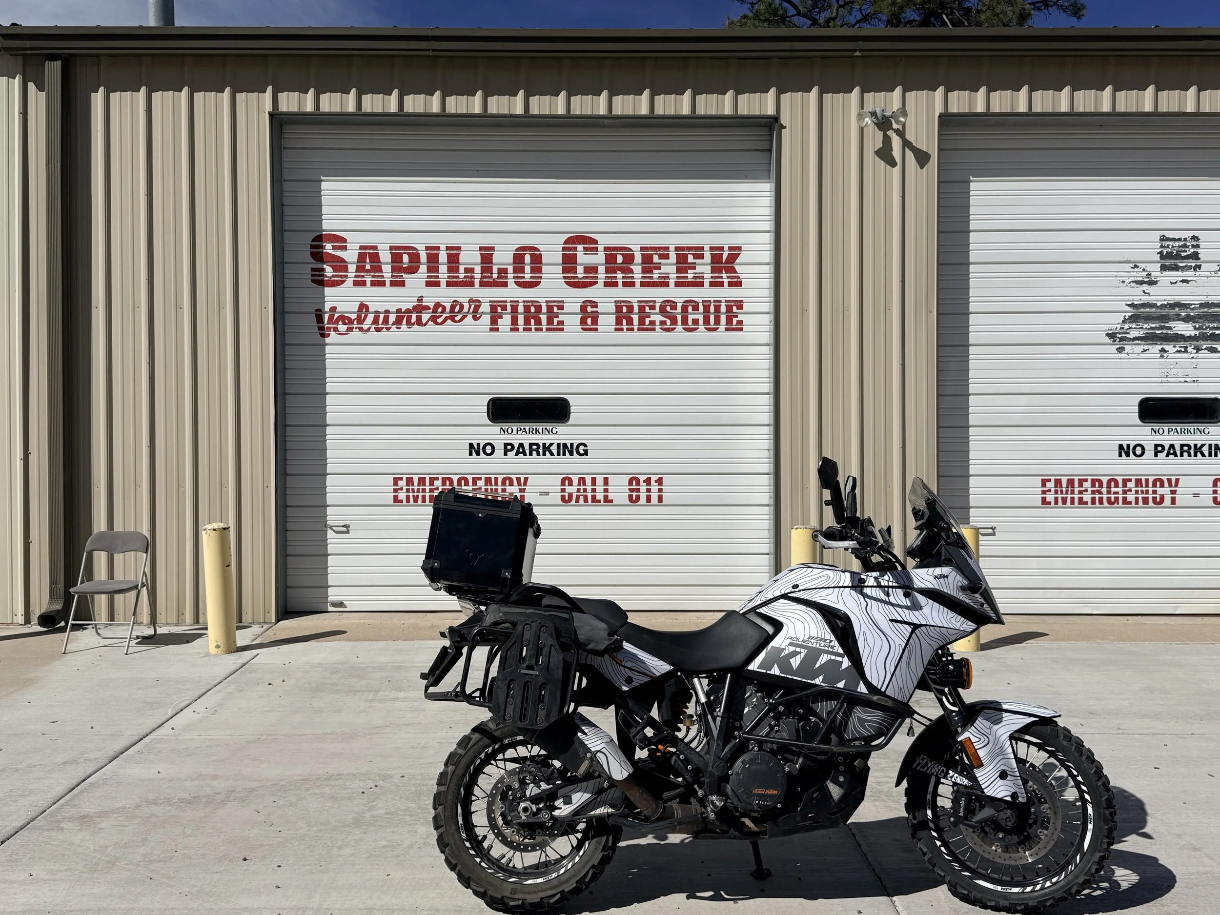 A nice stop at Sapillo Creek F&R near Lake Roberts, a hidden gem in the mountains. 
