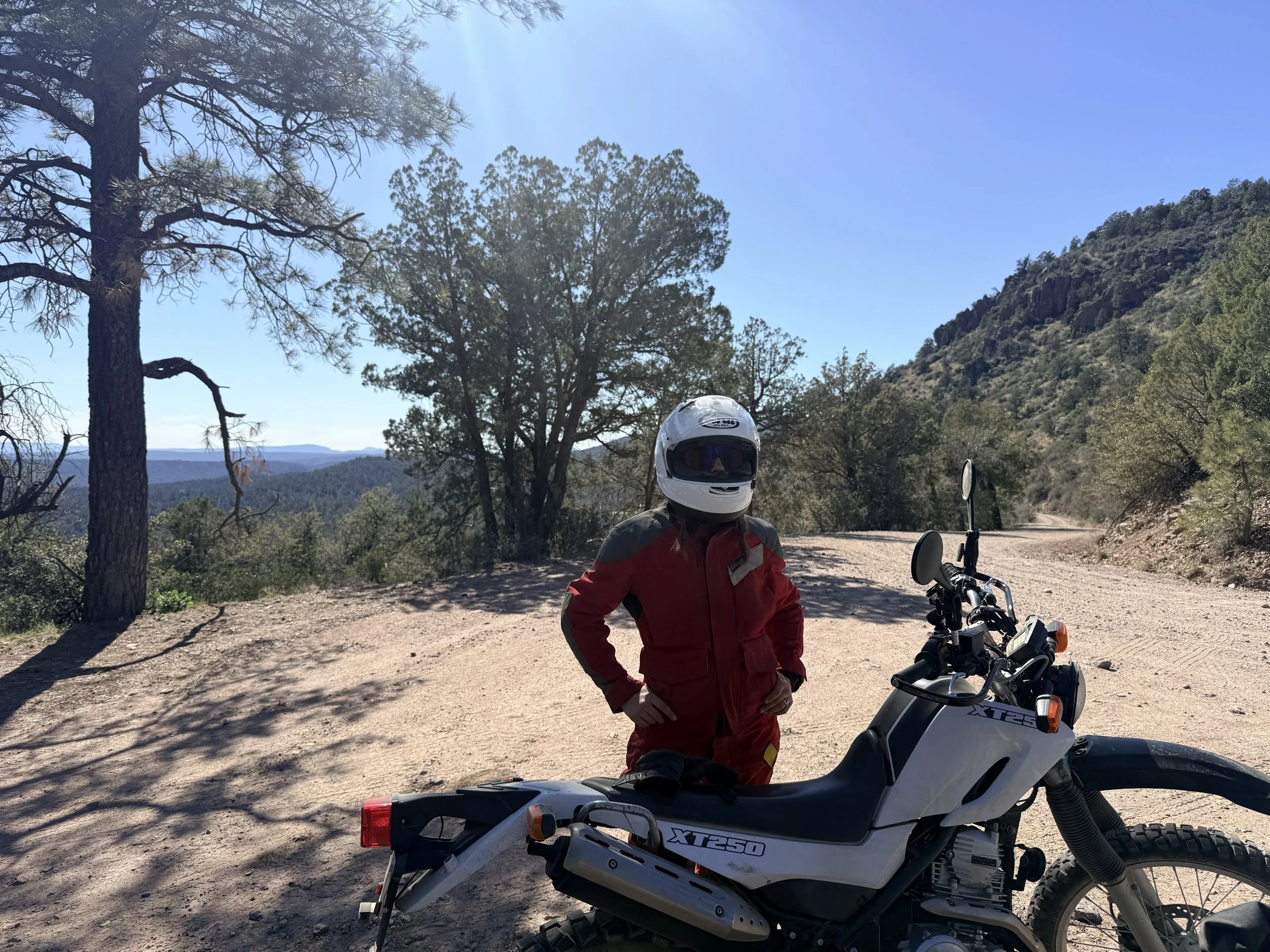 Finishing the day on the backroads as we make our way back to Payson. 