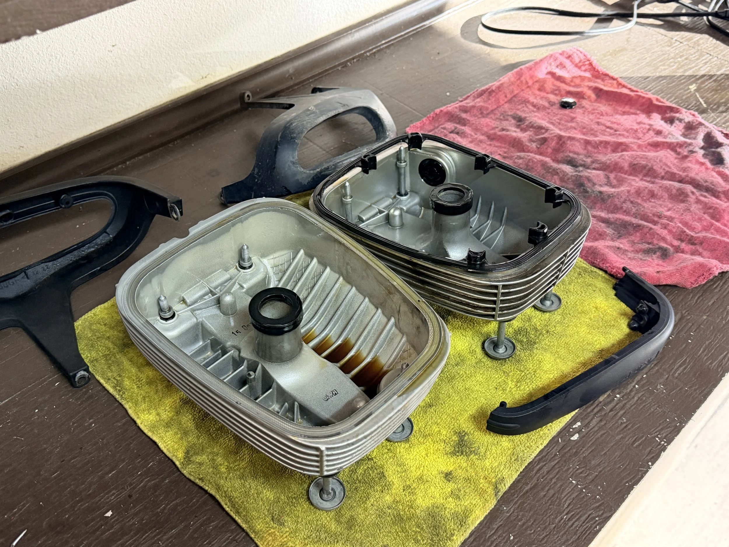 Valve covers were pulled, inspected.