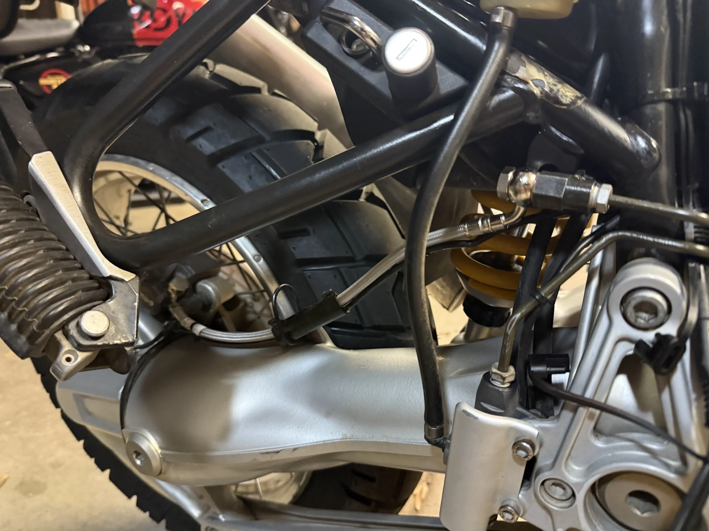 Rear SS brake lines went in without a fuss. Doing the ABS bleed then caliper bleed was annoying, but after getting the hang of it - not hard. 