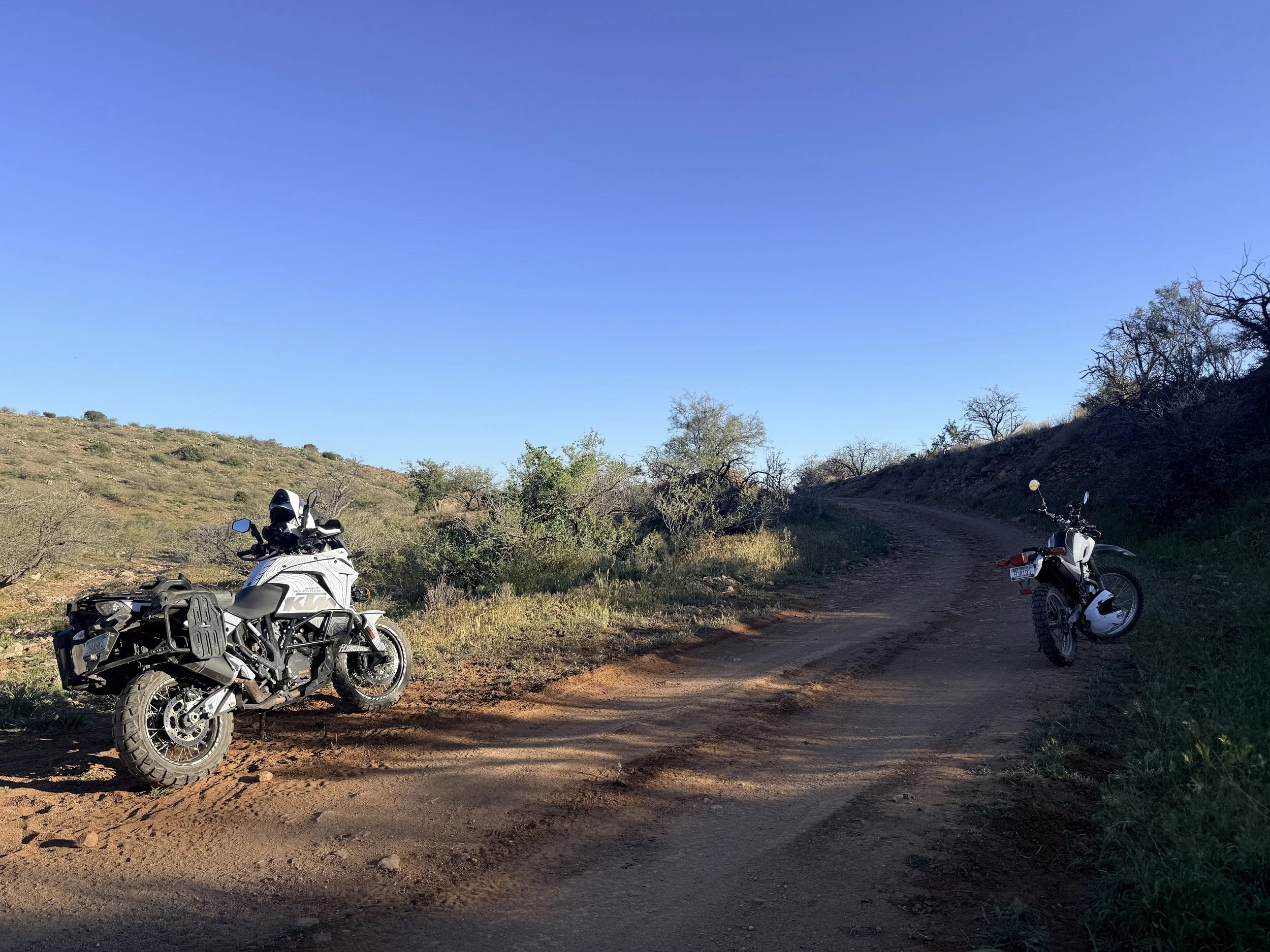 We called it a restroom break, but really it was a nervous system break. The road was hard. 