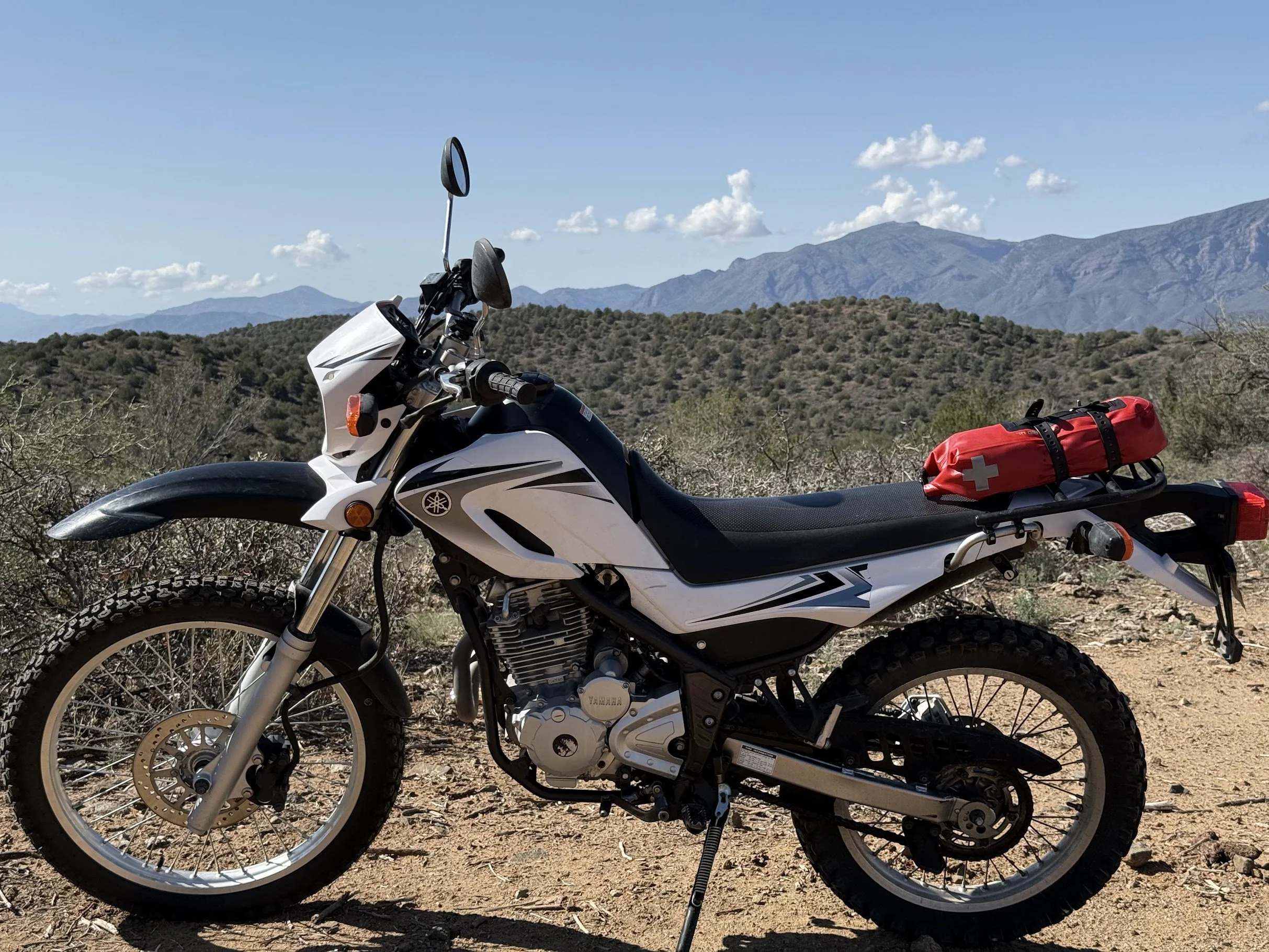 Took for a quick shakedown ride. Serious work required to make this road-worthy. Unsafe to ride. 