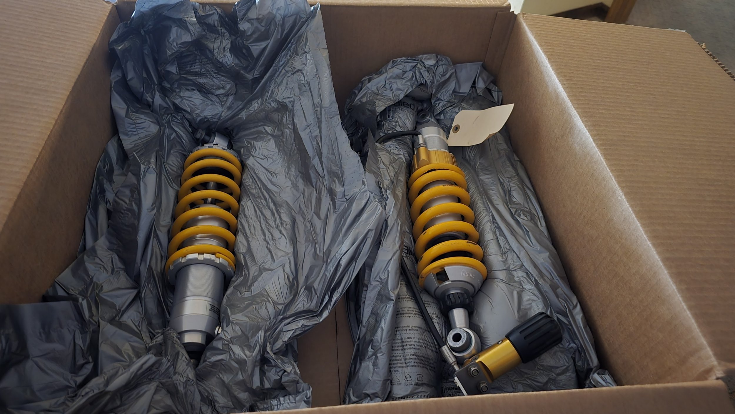 Both shocks returned quickly, and I was surprised by the timeliness and quality of the work. 