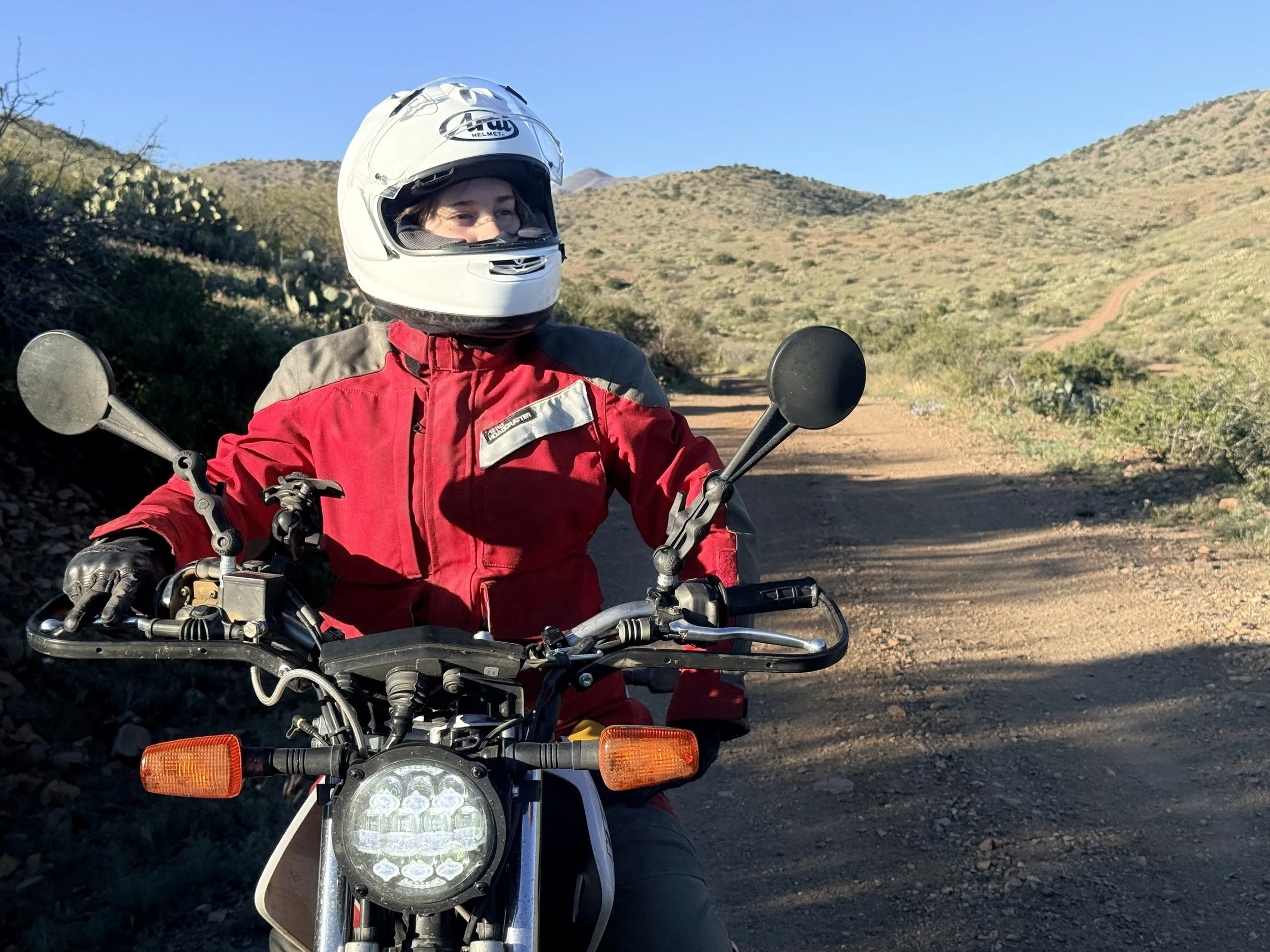 Naomi, resolute, coming out of the hard stuff. Looking back it always seems easier. 