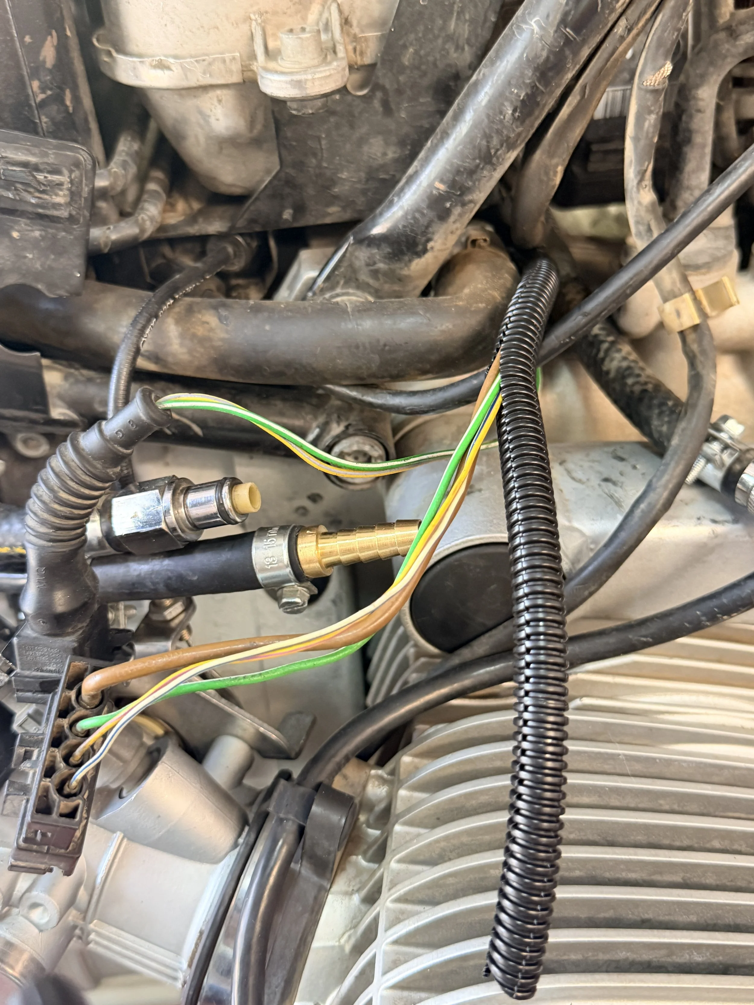 More exposed wires before. 