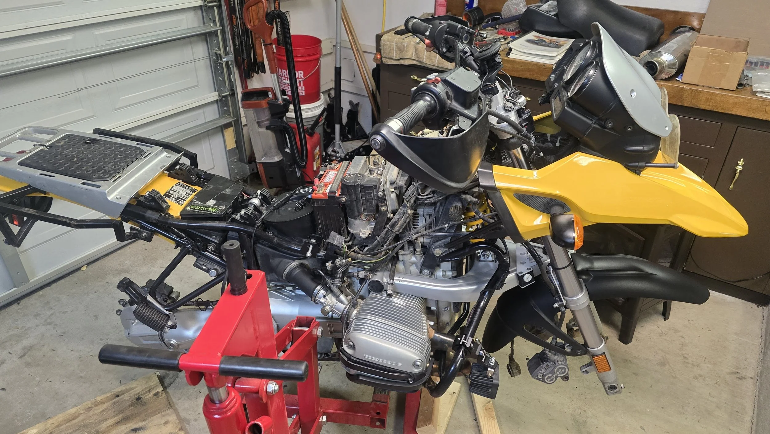 On three separate occasions the bike went from "build to Houston we have problems." Each time the bike was better for it. 