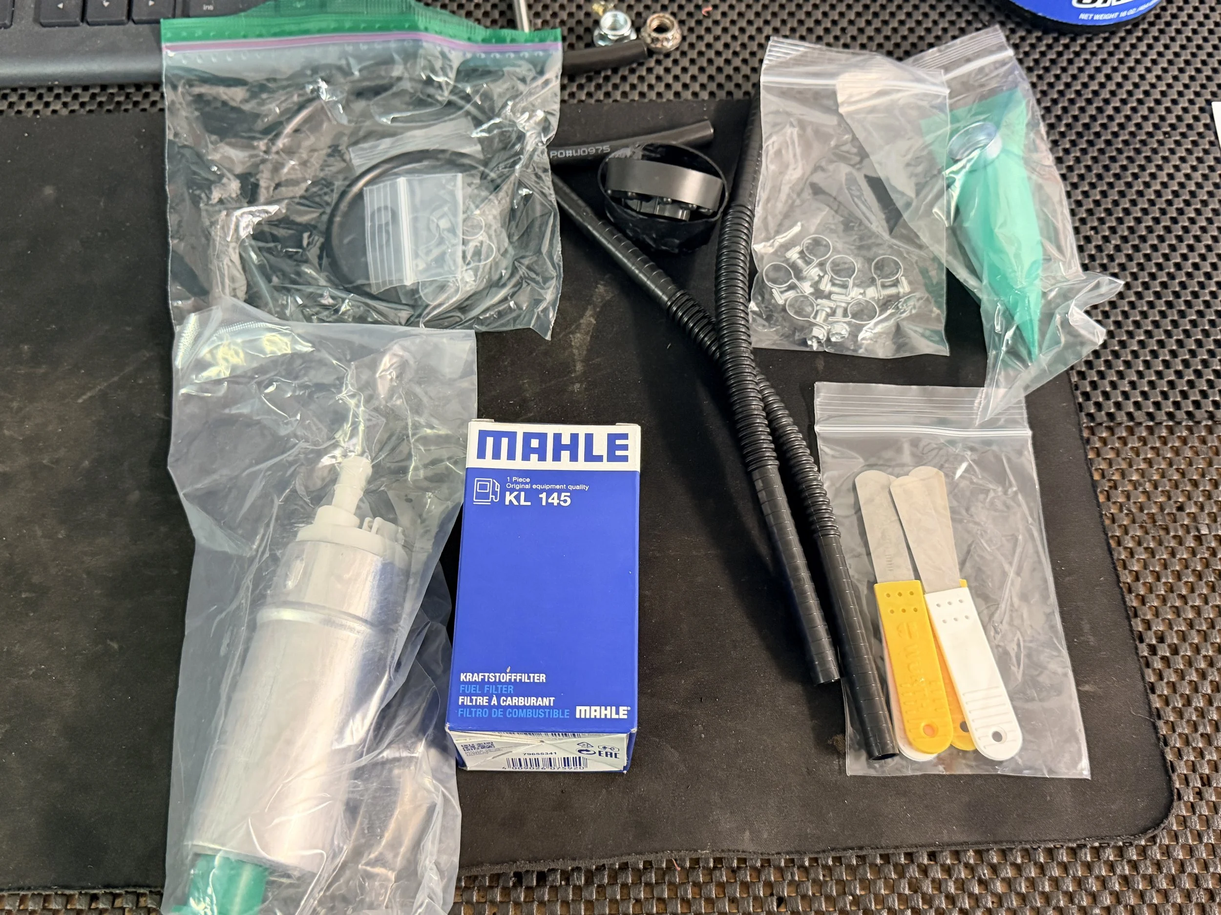 Time to begin the fuel assembly rebuild. I was super concerned with the fuel smell that was coming from a bad fuel filter or something inside of the fuel tank. 